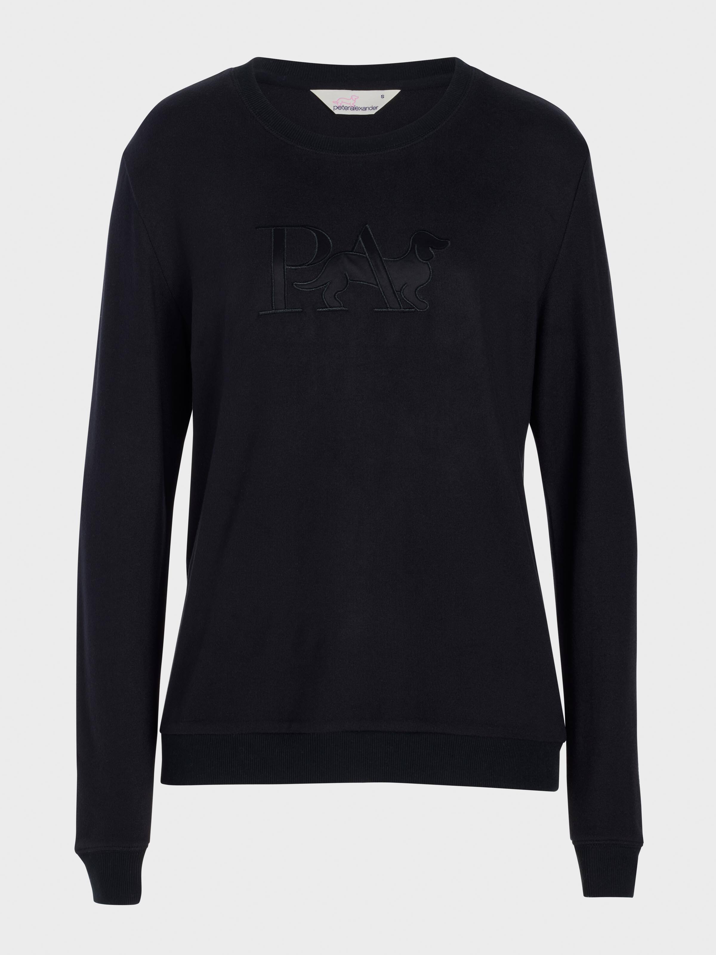Black Plush Sweater