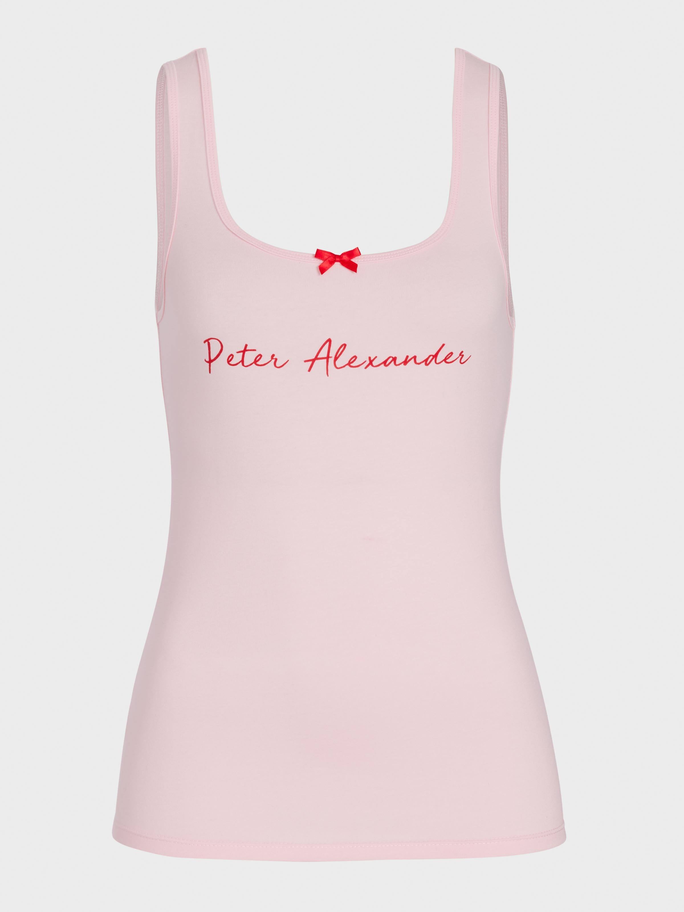 Pink Branded Tank