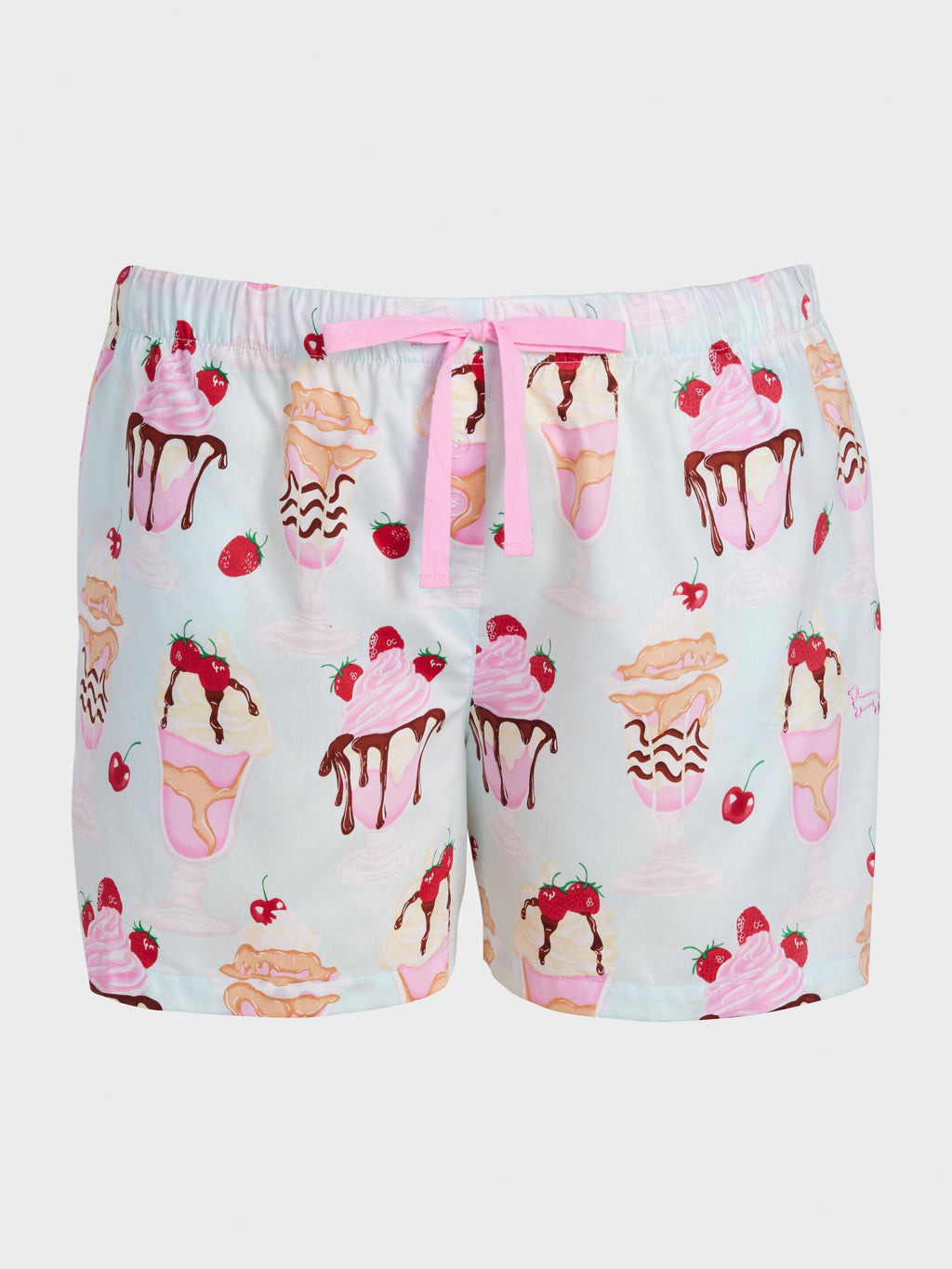 P.A. Plus Ice Cream Sundae 100% Cotton Mid Short