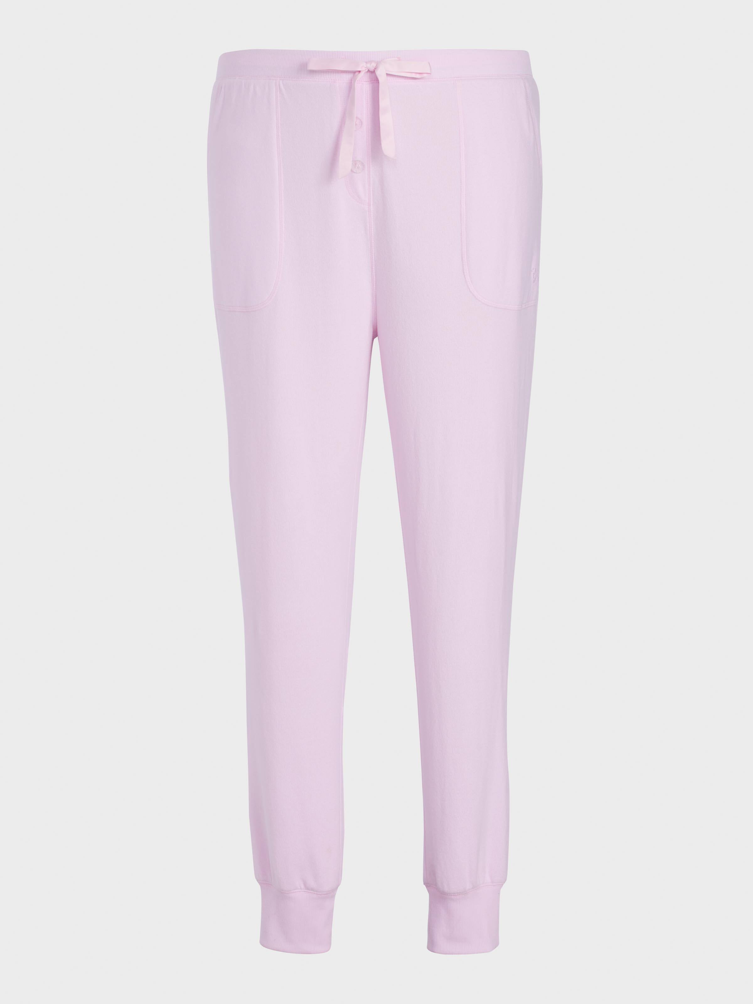 P.A. Plus Pink Plush Easy Pj Pant