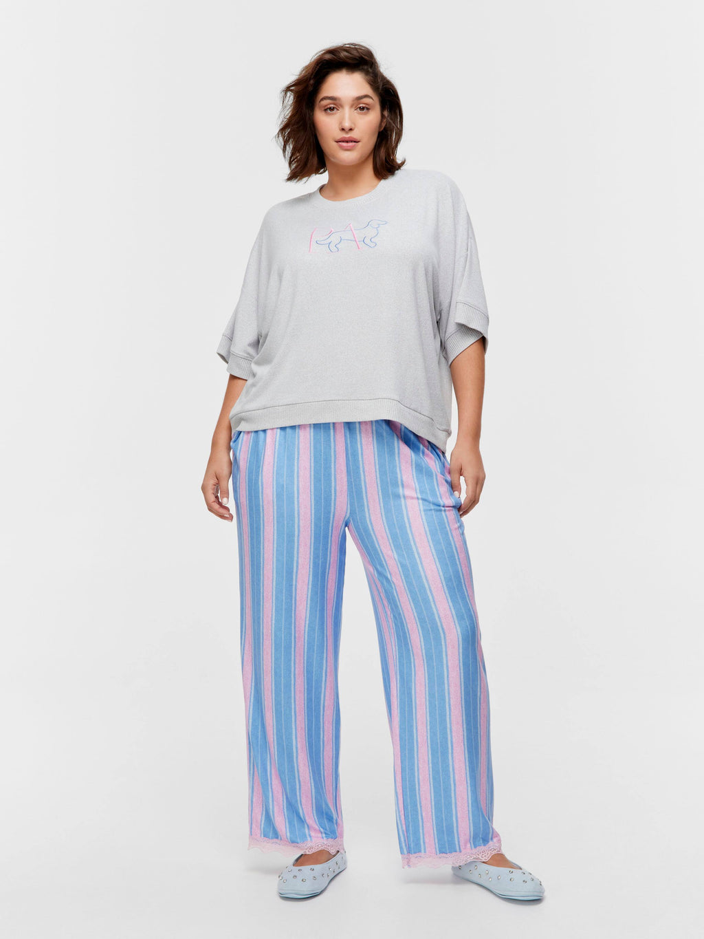 P.A. Plus Penny Plush Oversized Tee