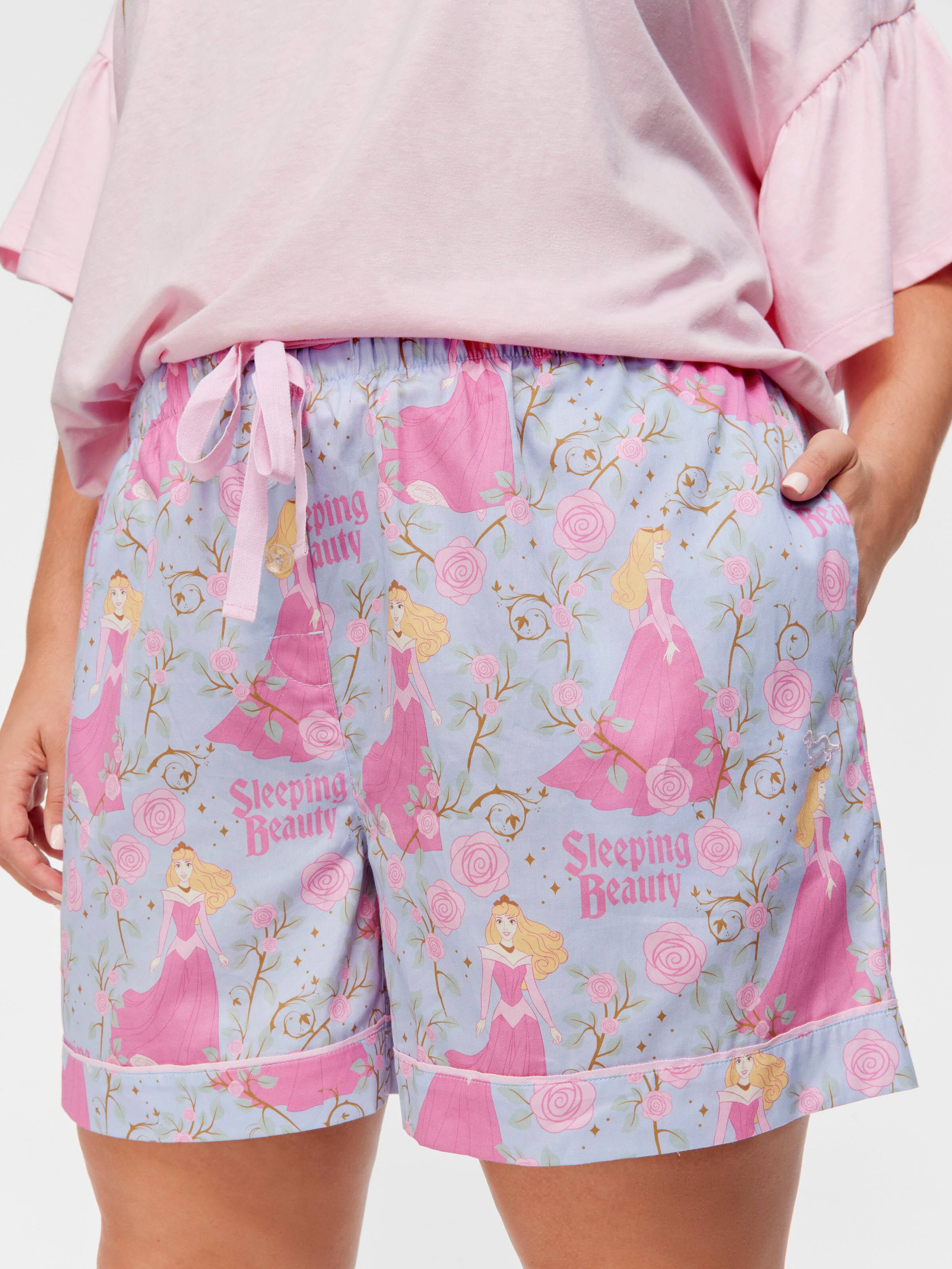 P.A. Plus  Sleeping Beauty 100% Cotton Mid Short