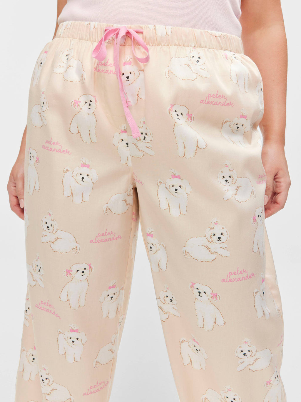 P.A. Plus Maltese Dog 100% Cotton Classic Pj Pant