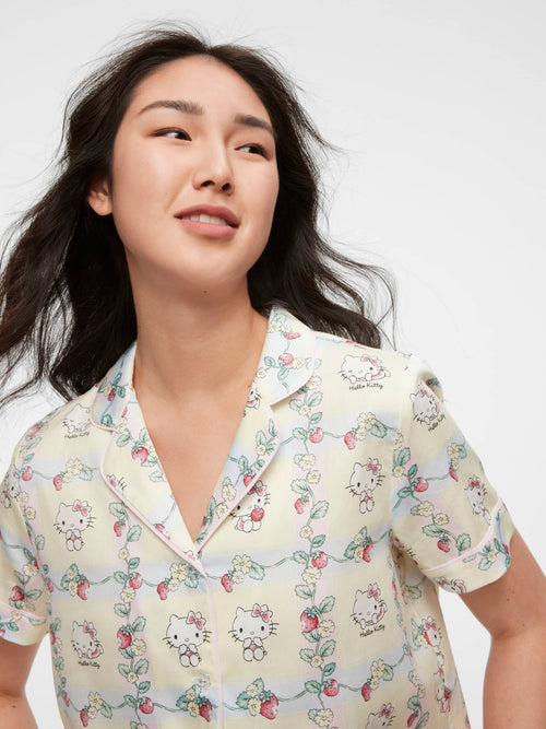 100% Cotton Shortie Pj Set