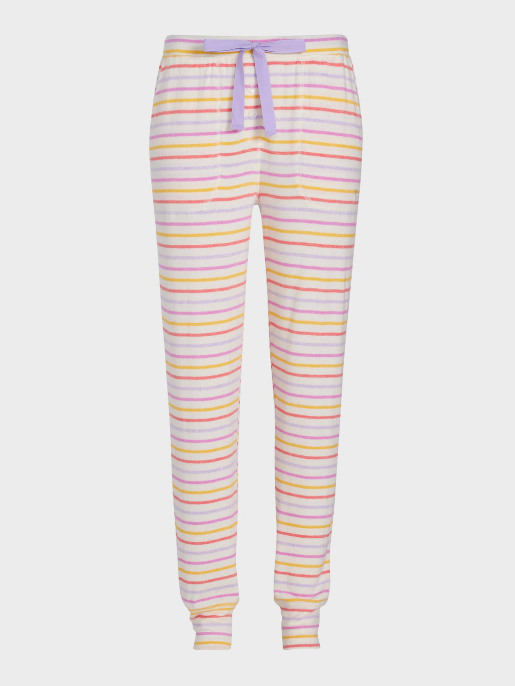 Fuzzy Stripe Easy Pj Pant