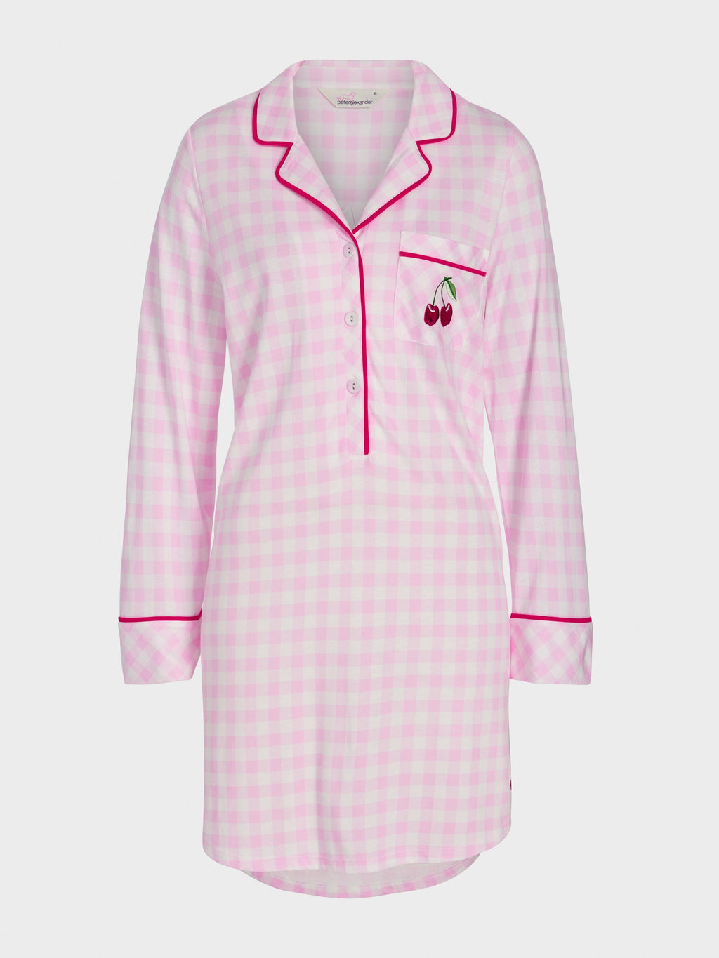 Cherry On Top Long Sleeve Nightshirt