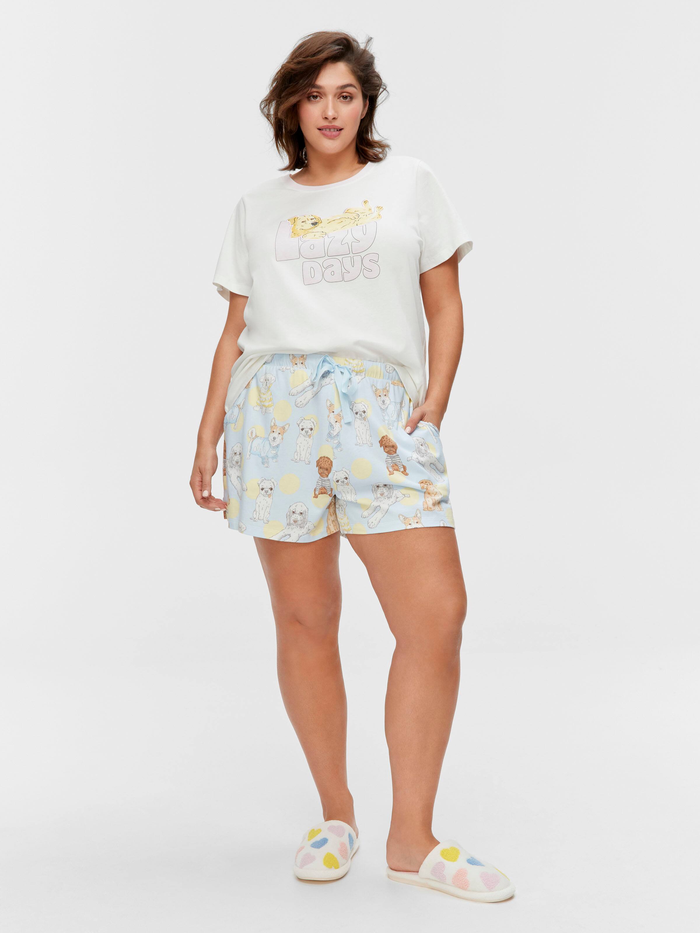 P.A. Plus Cute Dogs Mid Short