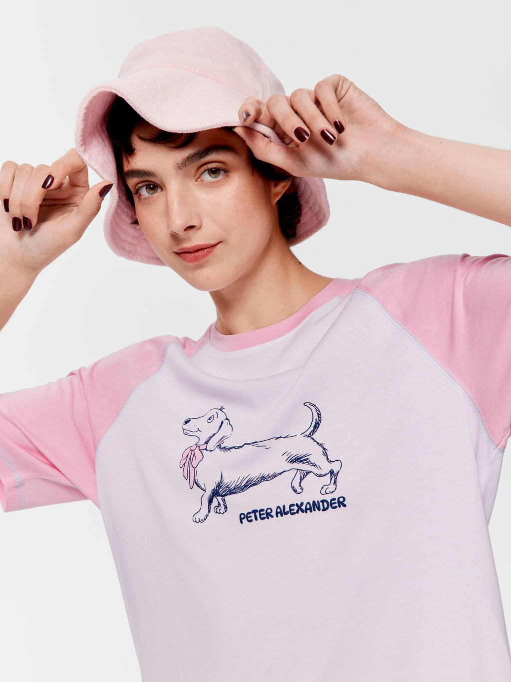 Sketched Penny Oversized Tee