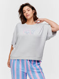 P.A. Plus Penny Plush Oversized Tee