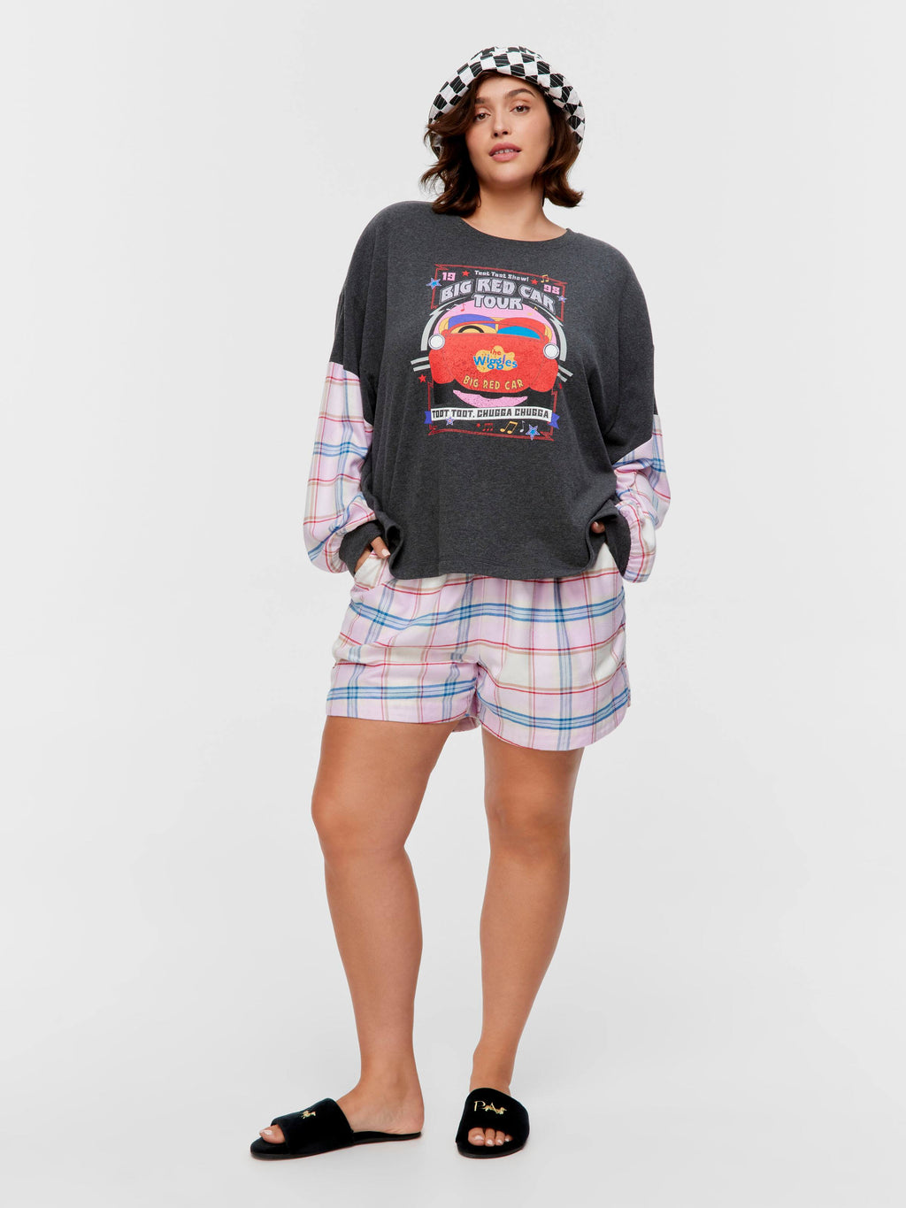 P.A. Plus The Wiggle Big Red Car Sweater