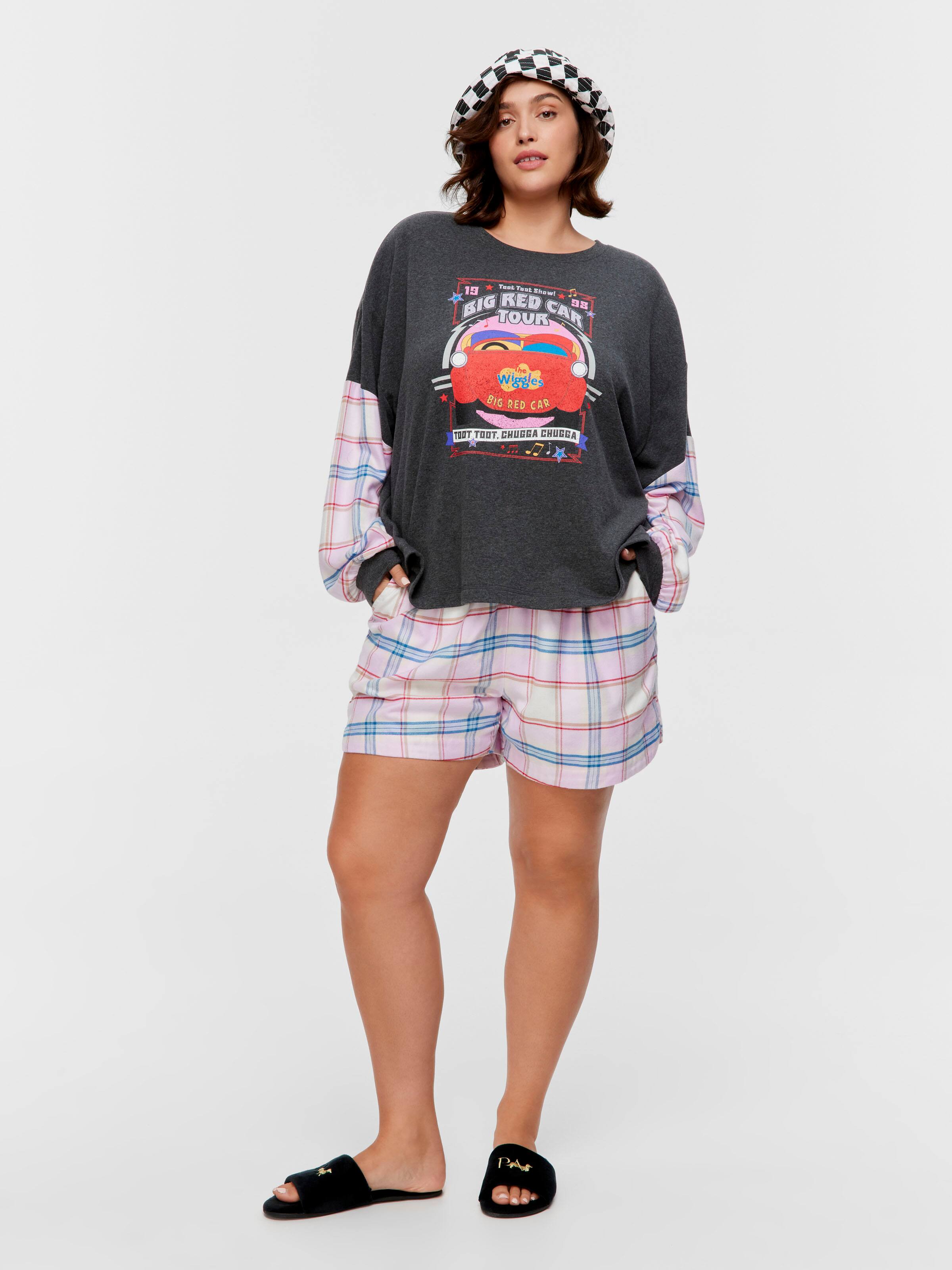 P.A. Plus The Wiggle Big Red Car Sweater