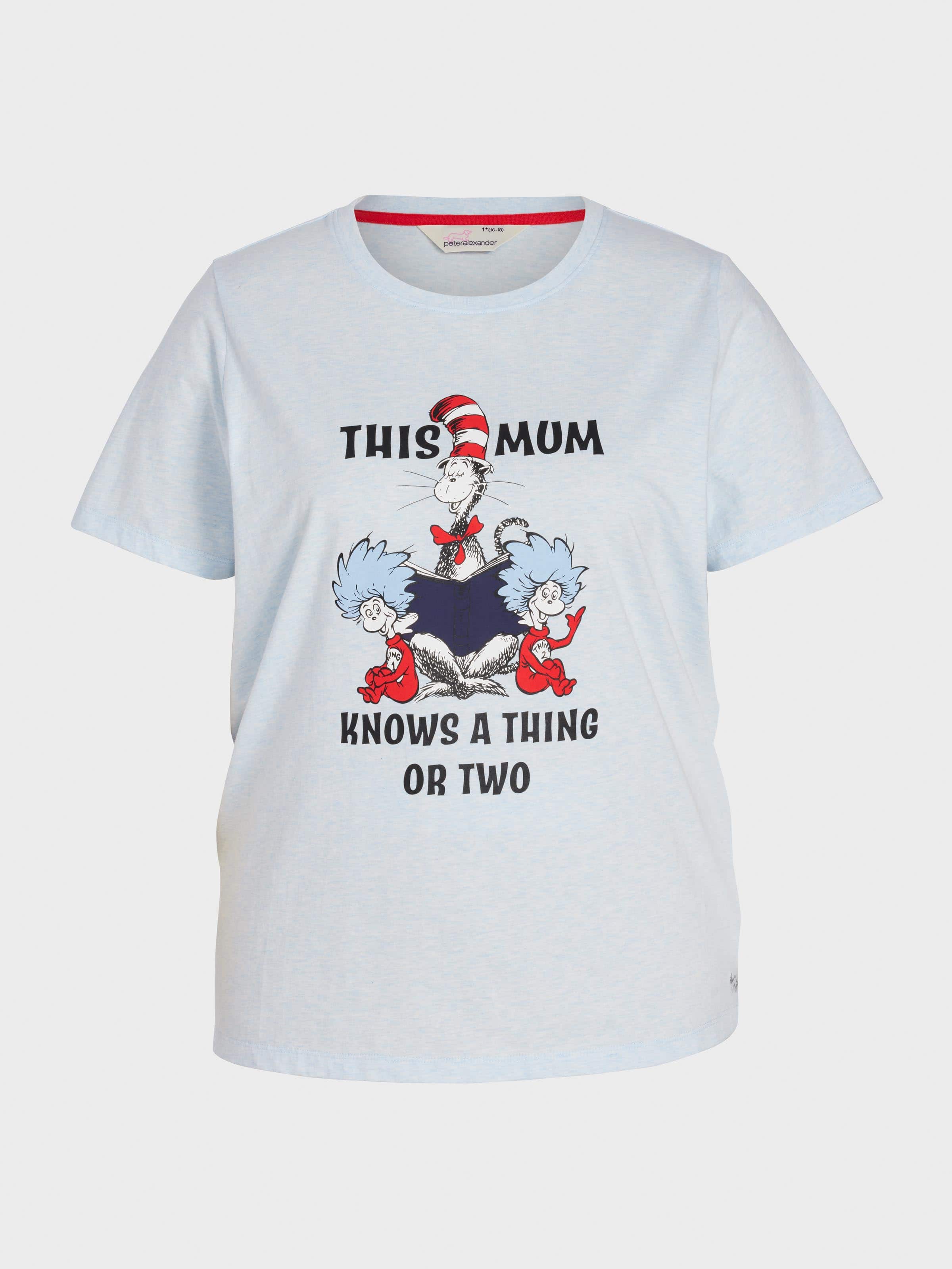 P.A. Plus Dr Seuss Mum Knows A Thing Or Two 100% Cotton Tee