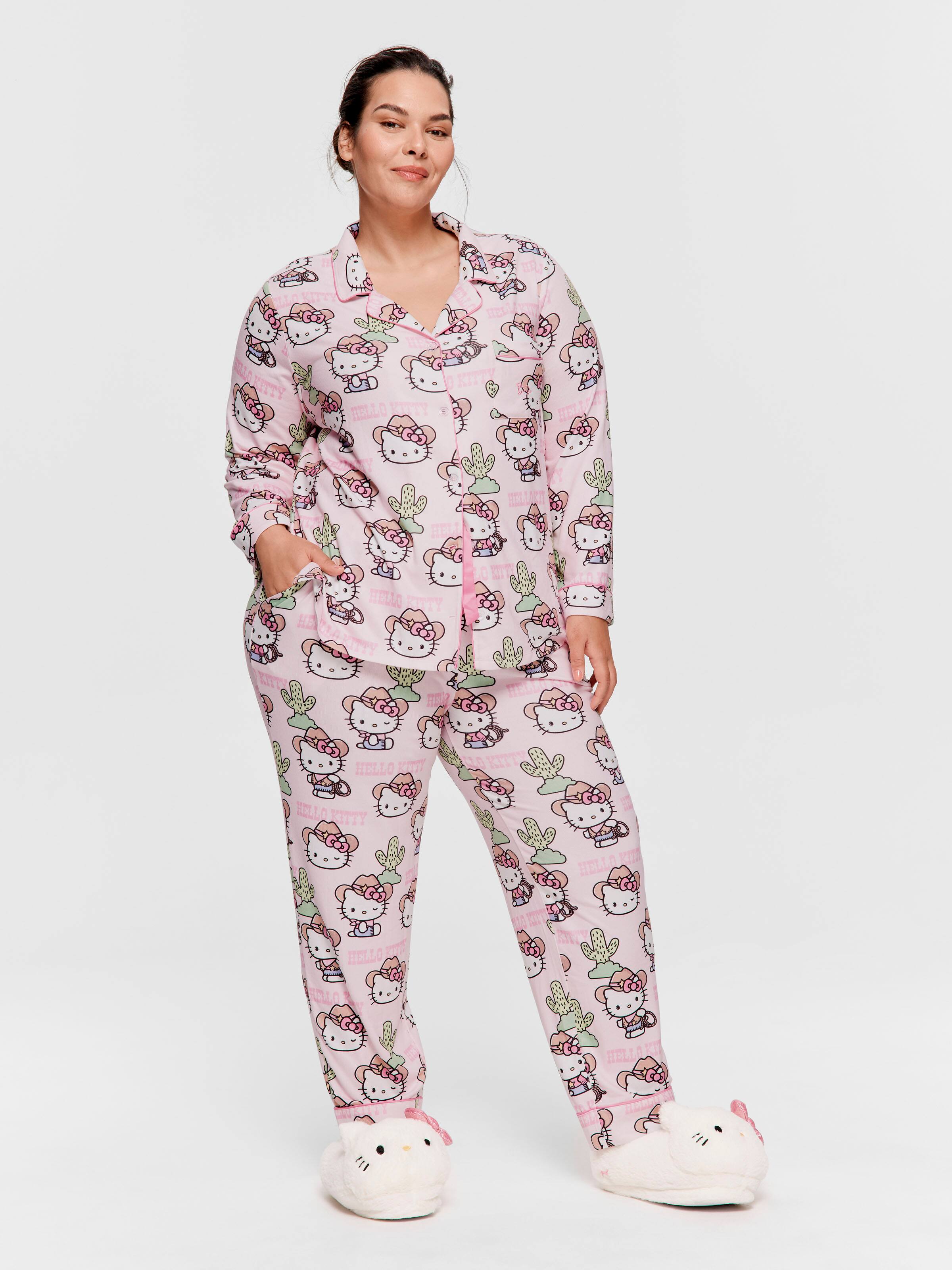 P.A. Plus Howdy  Plush Classic Pj Set