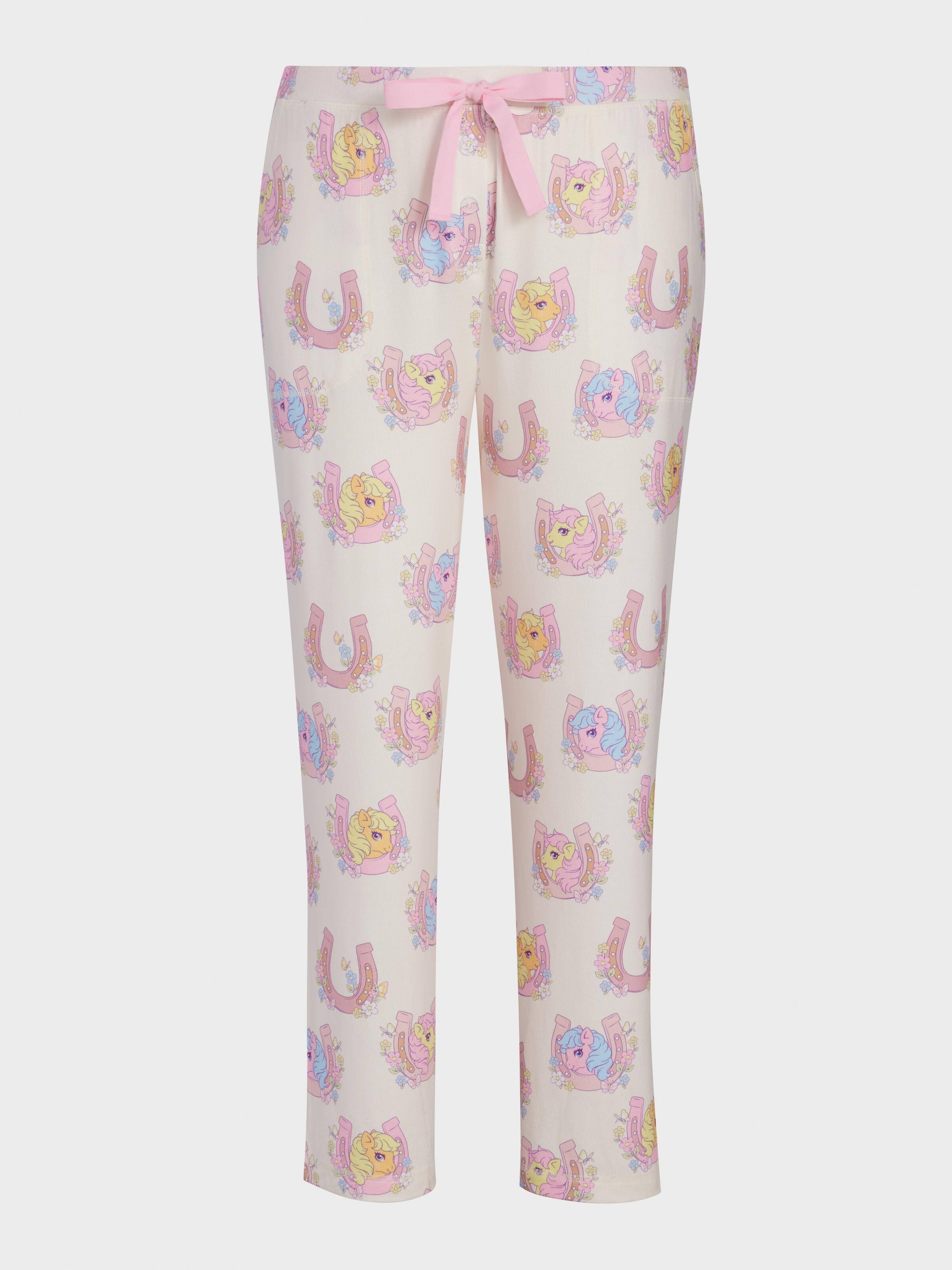 P.A. Plus My Little Pony Rodeo Plush Tapered Pj Pant
