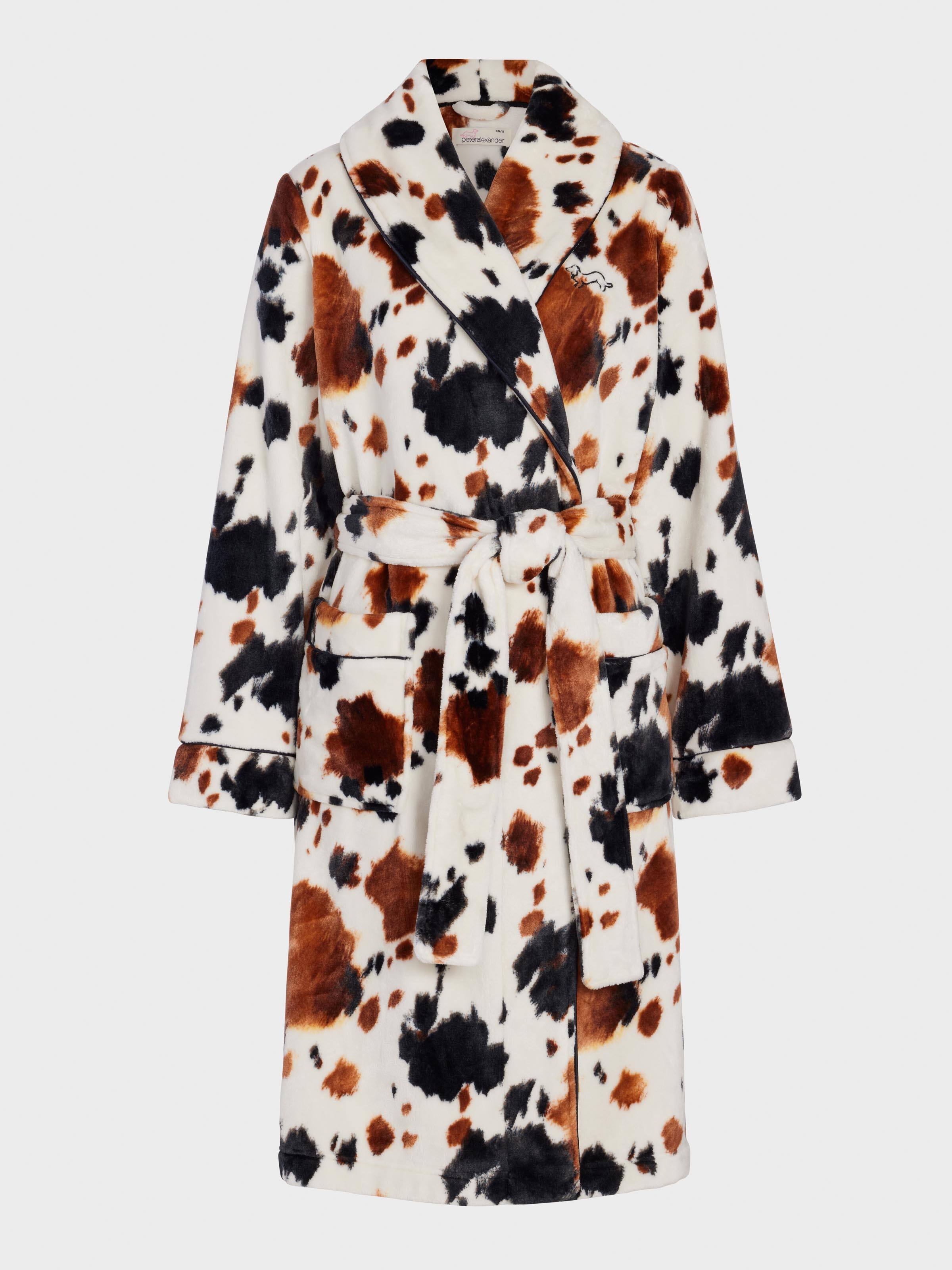 Cow Print Gown