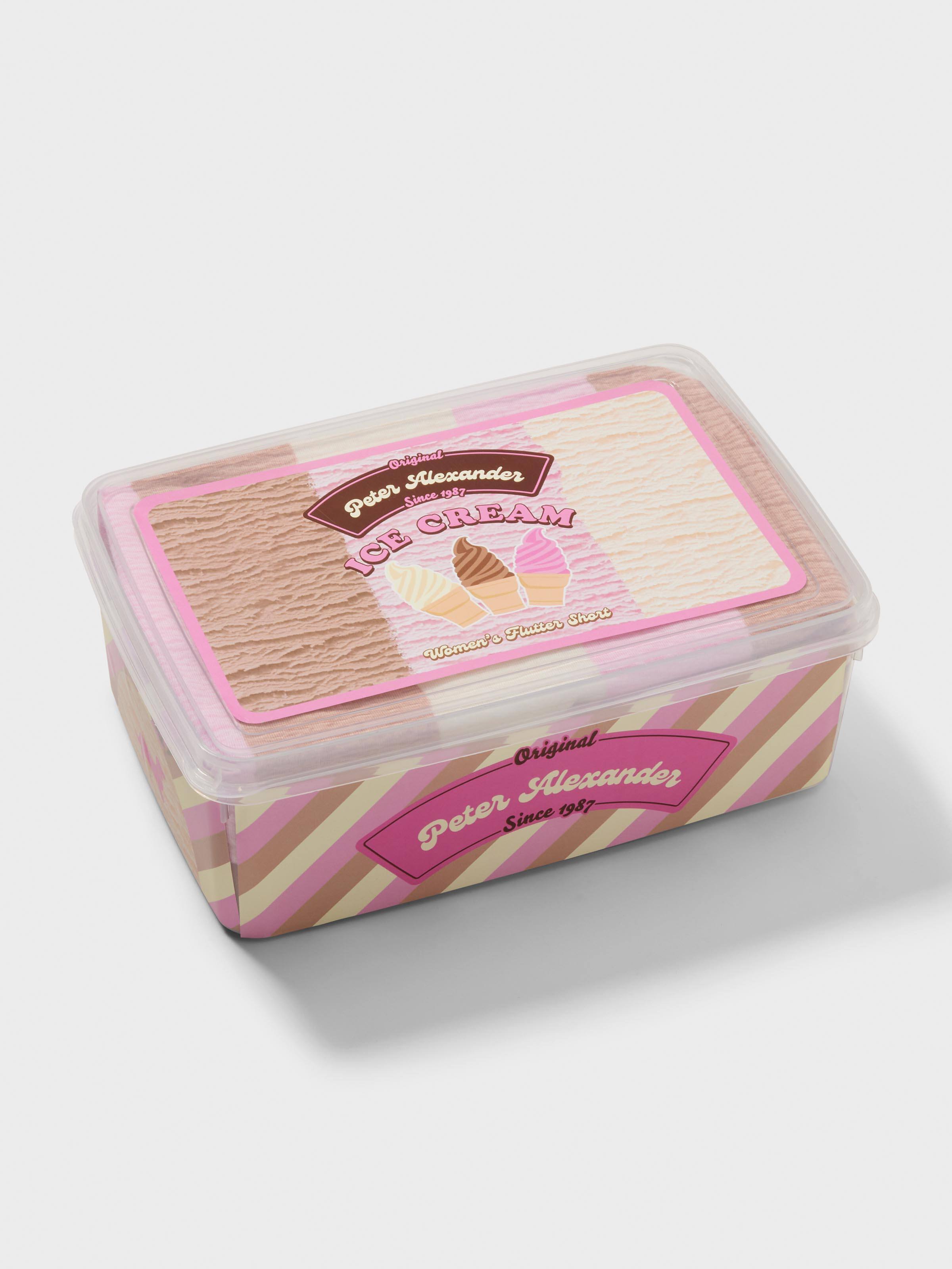 P.A. Plus Neapolitan Ice Cream Mini Flutter Short