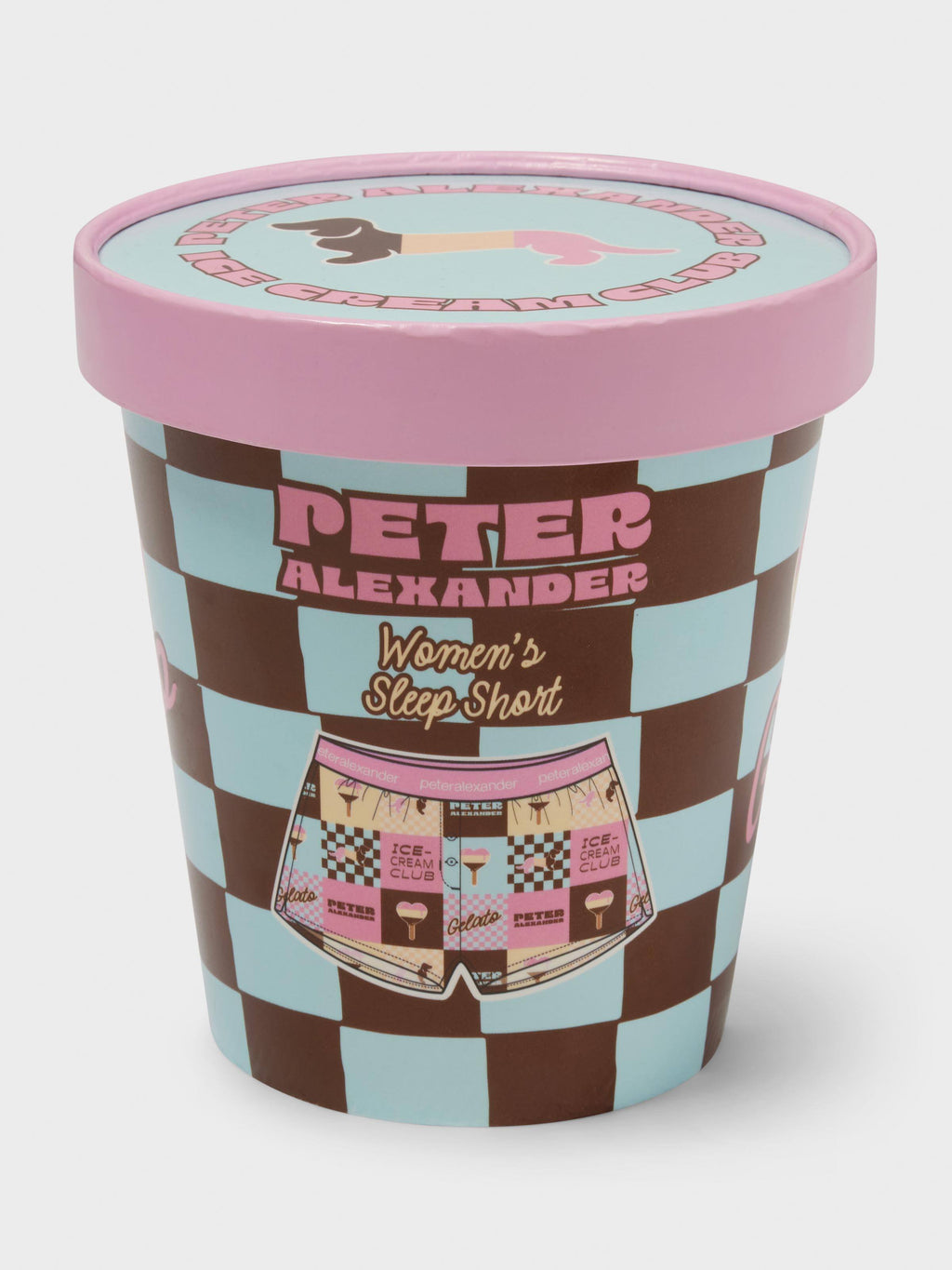 Ice Cream 100% Cotton Mid Short