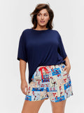 P.A. Plus Dr Seuss 100% Cotton Mid Short