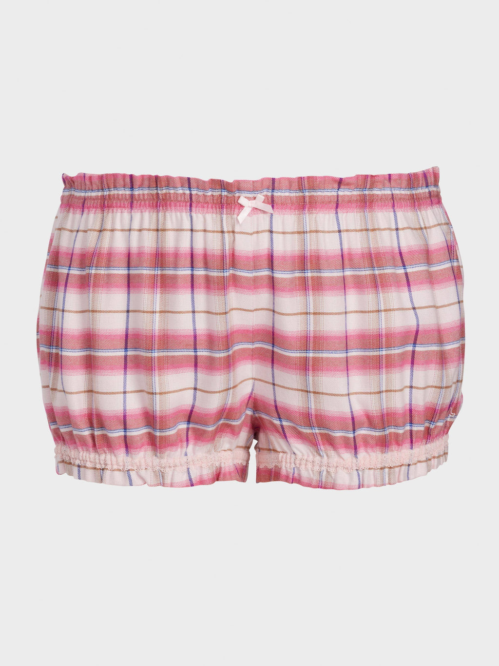 P.A. Plus Hot Pink Check Bloomer Short