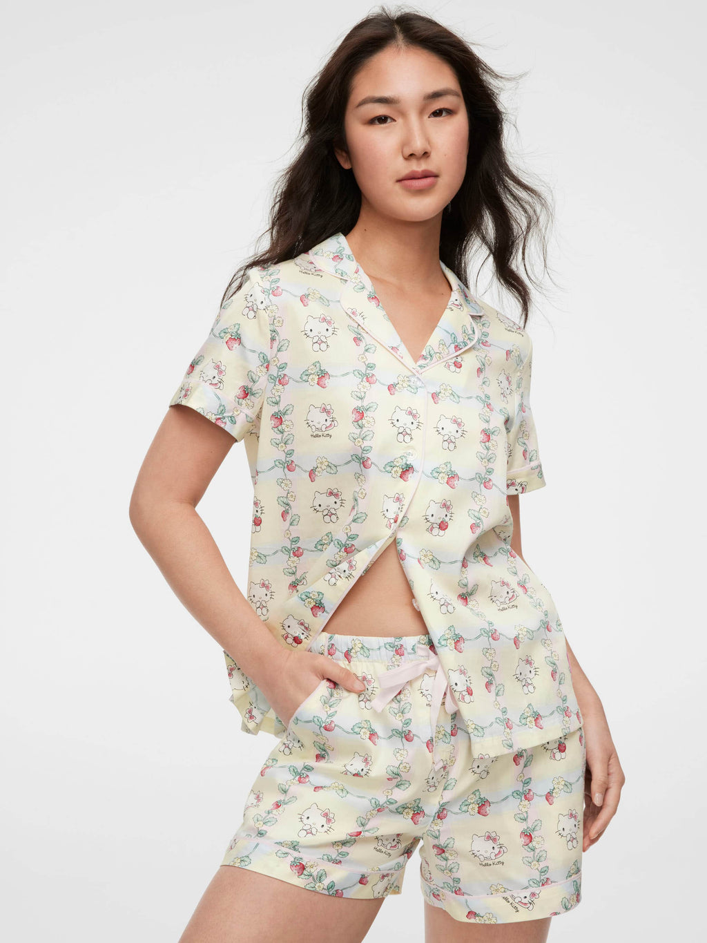 100% Cotton Shortie Pj Set