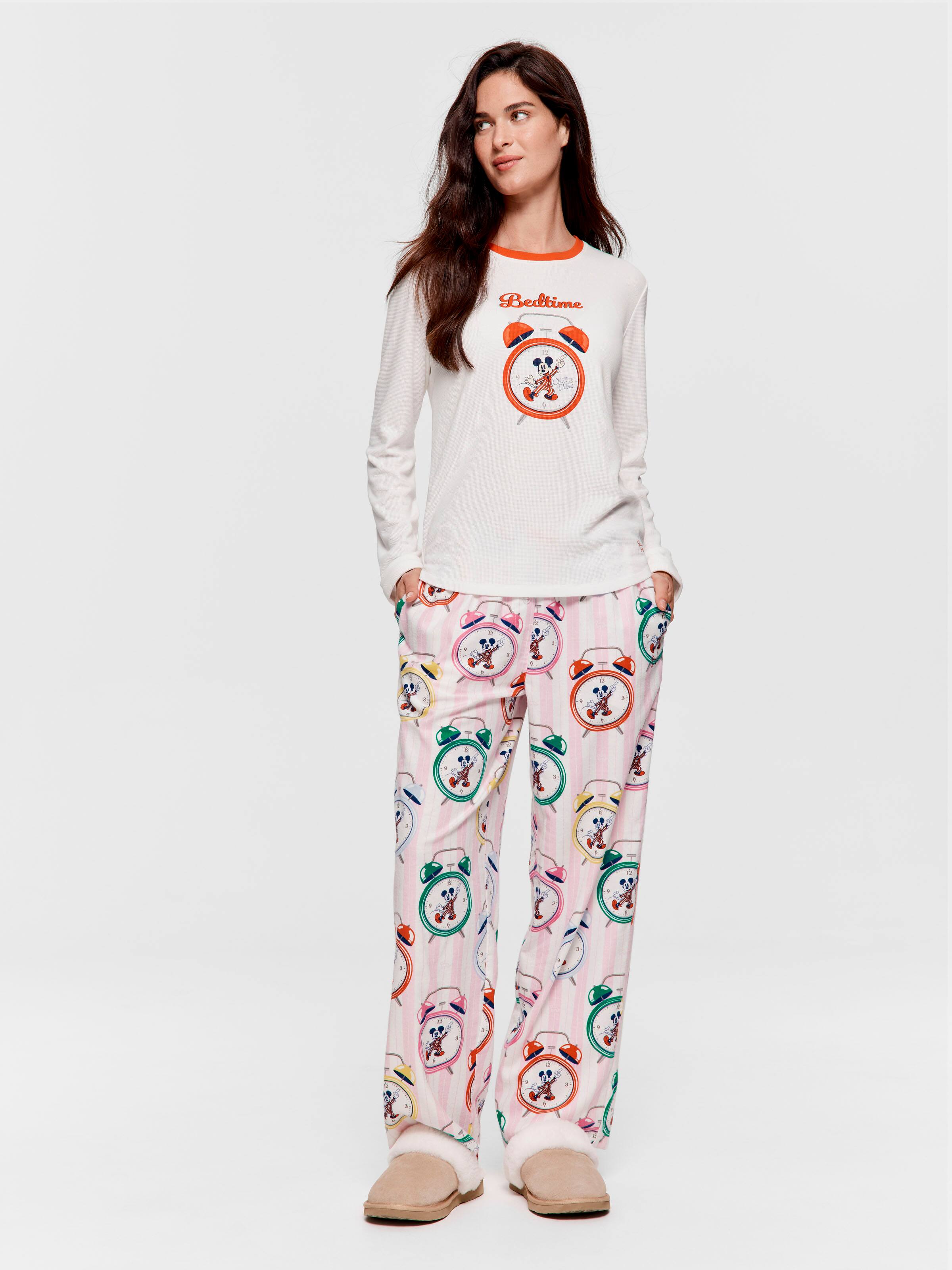 Wake Up  Waffle Long Sleeve Top