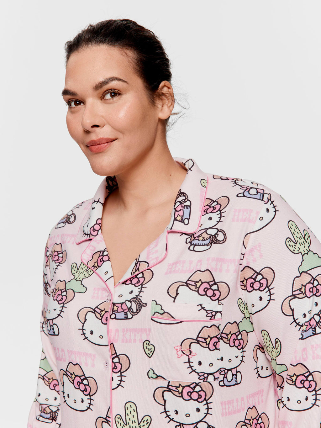 P.A. Plus Howdy  Plush Classic Pj Set