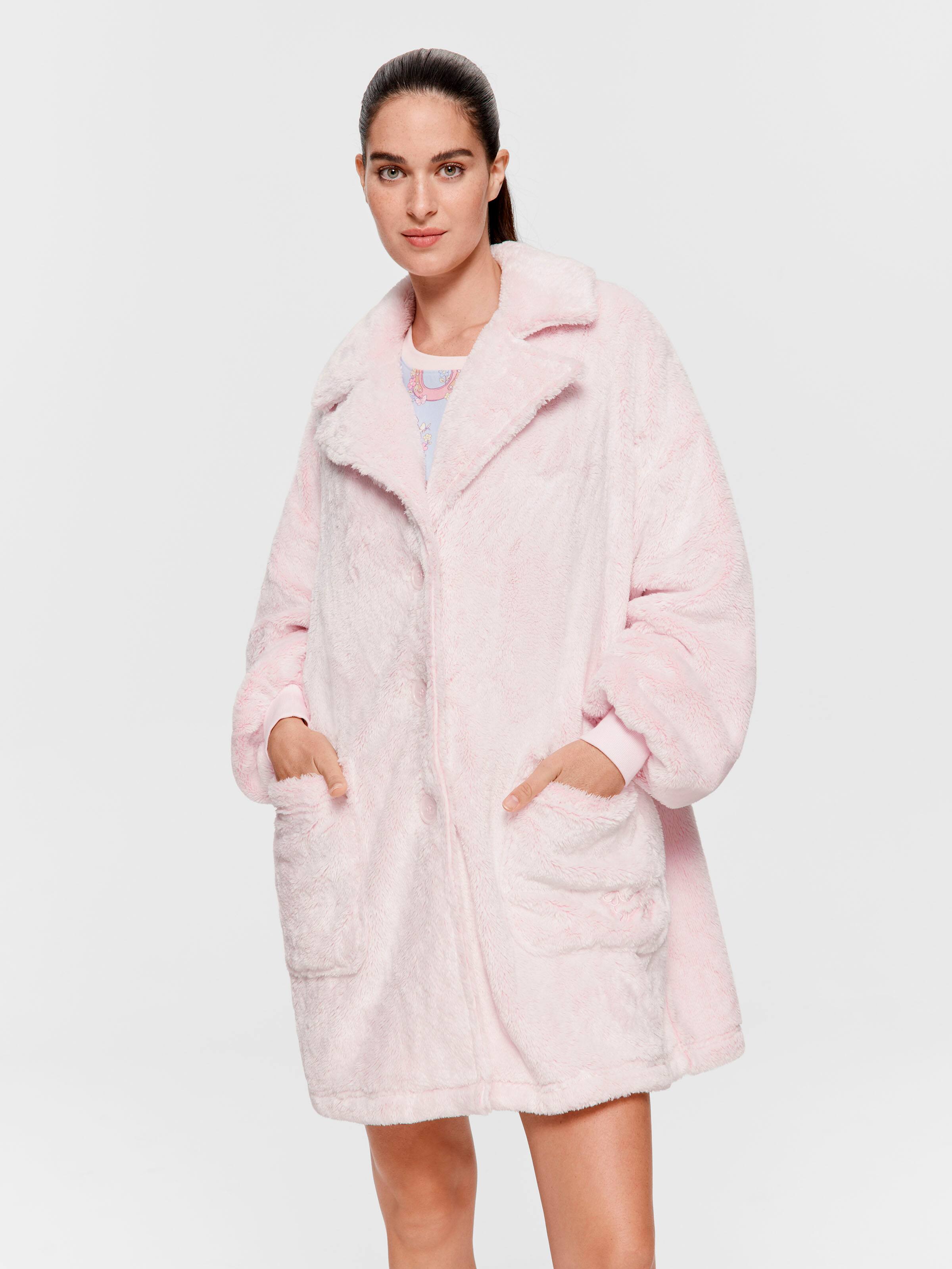 Oversized Fluffy Pink Gown
