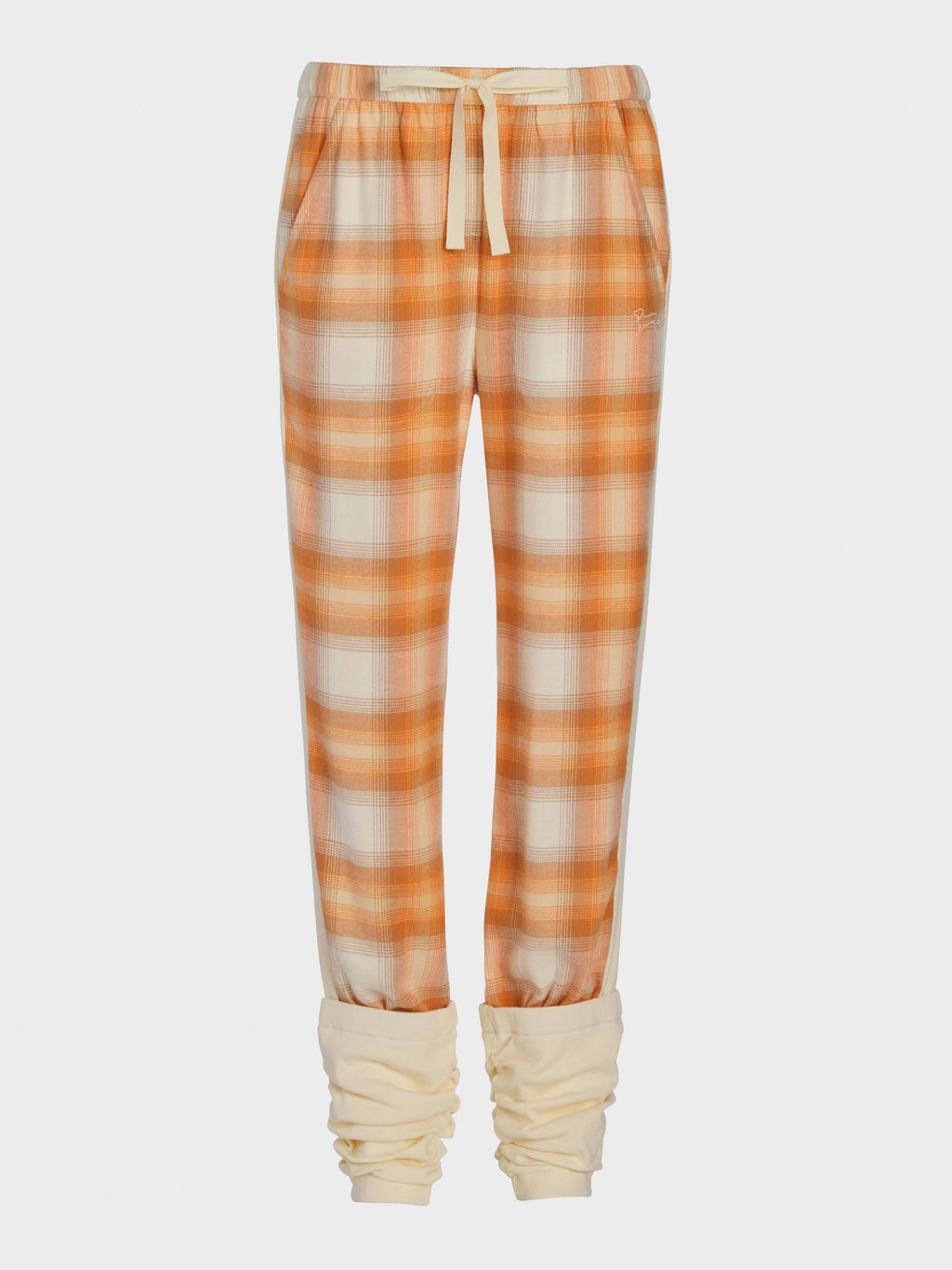 Cowgirl Check Bamboo Flannelette Legwarmer Pj Pant