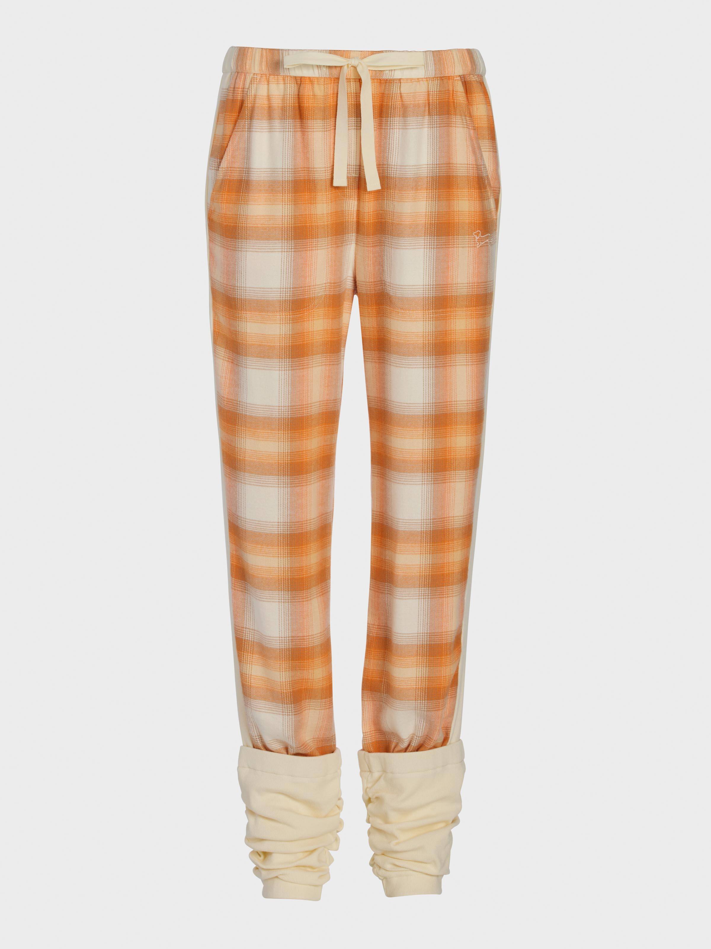 Cowgirl Check Bamboo Flannelette Legwarmer Pj Pant