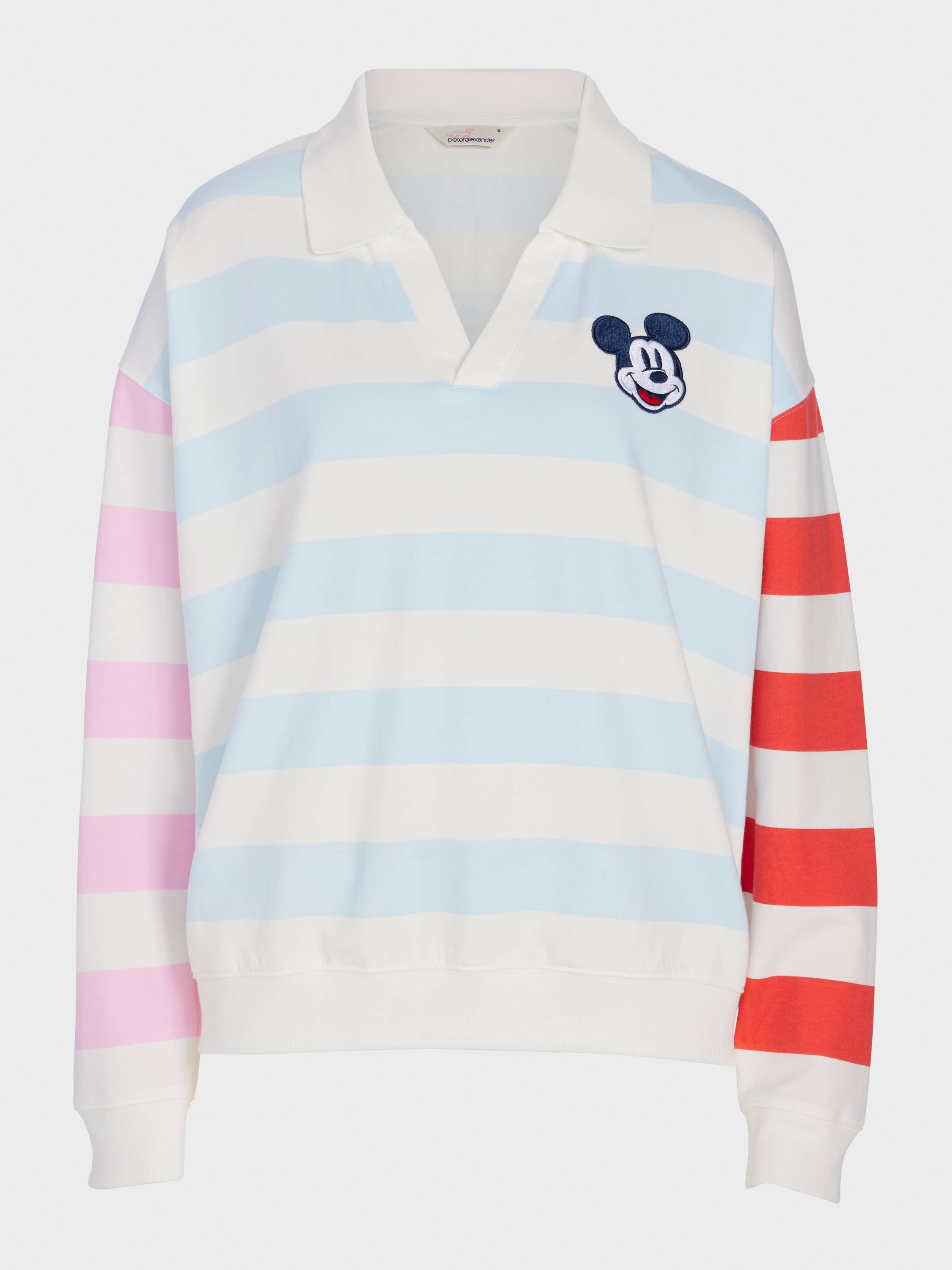Pastel Stripe  Collared Sweater