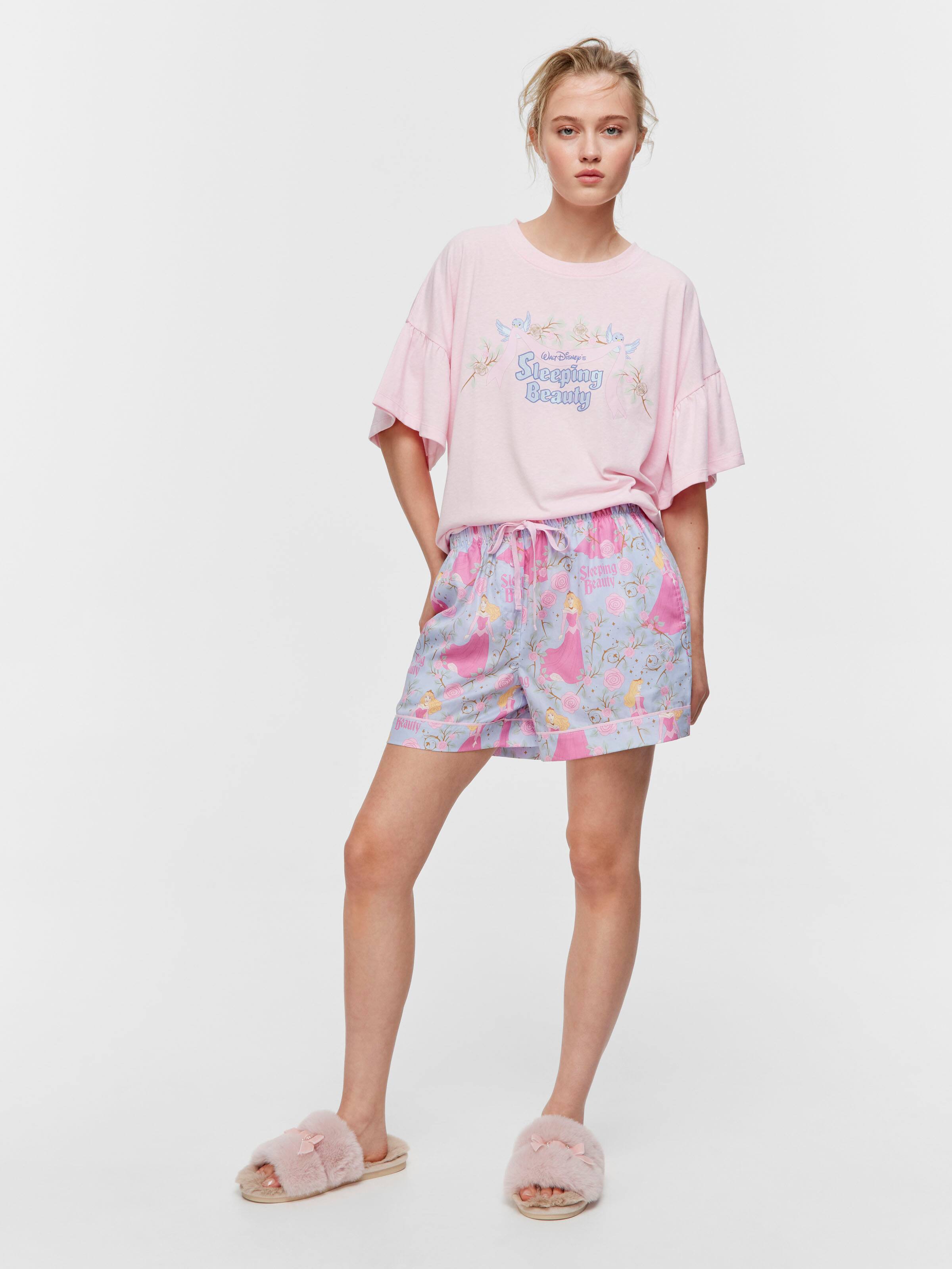 Sleeping Beauty 100% Cotton Mid Short
