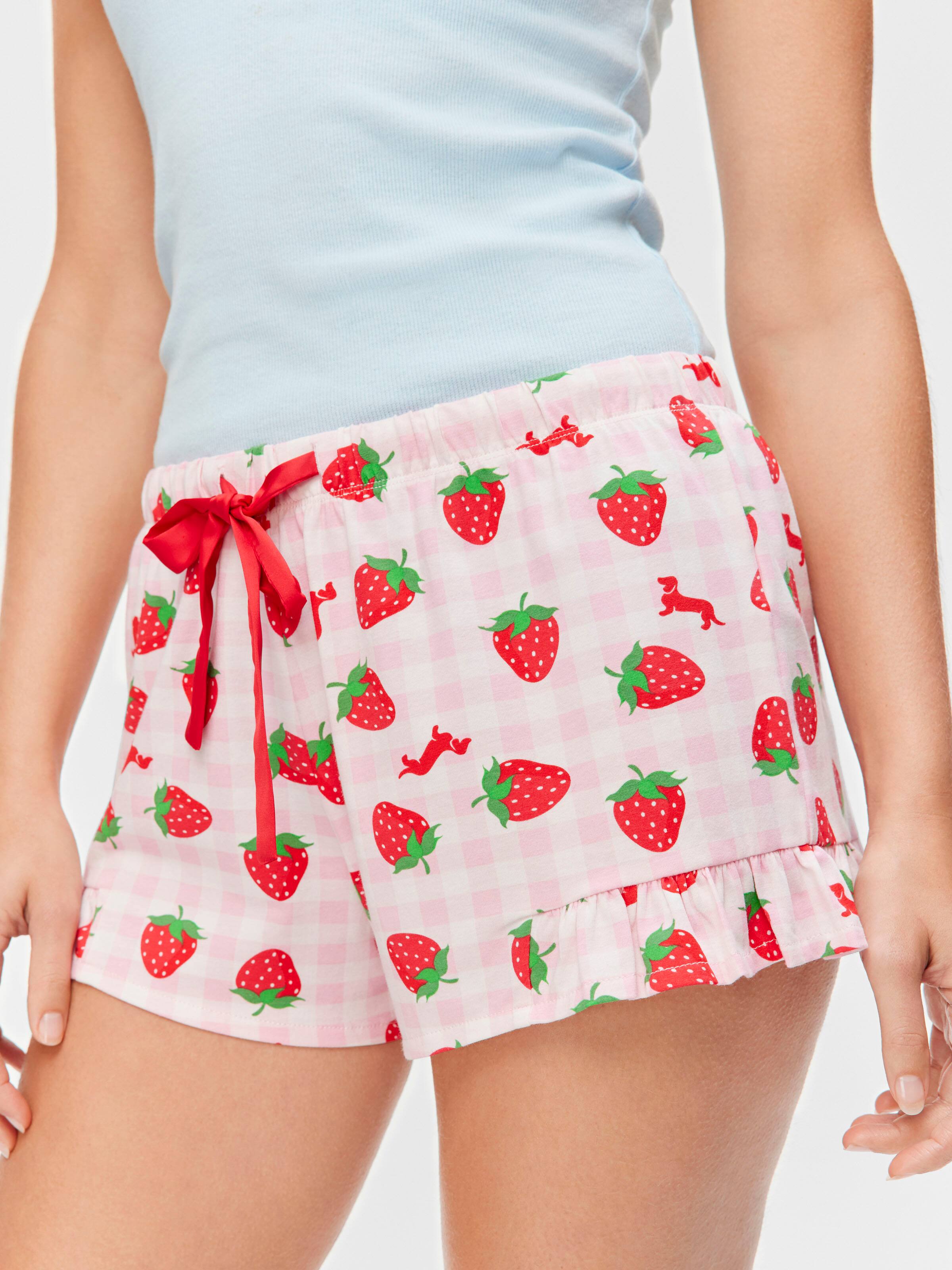 Strawberry Mini Flutter Short