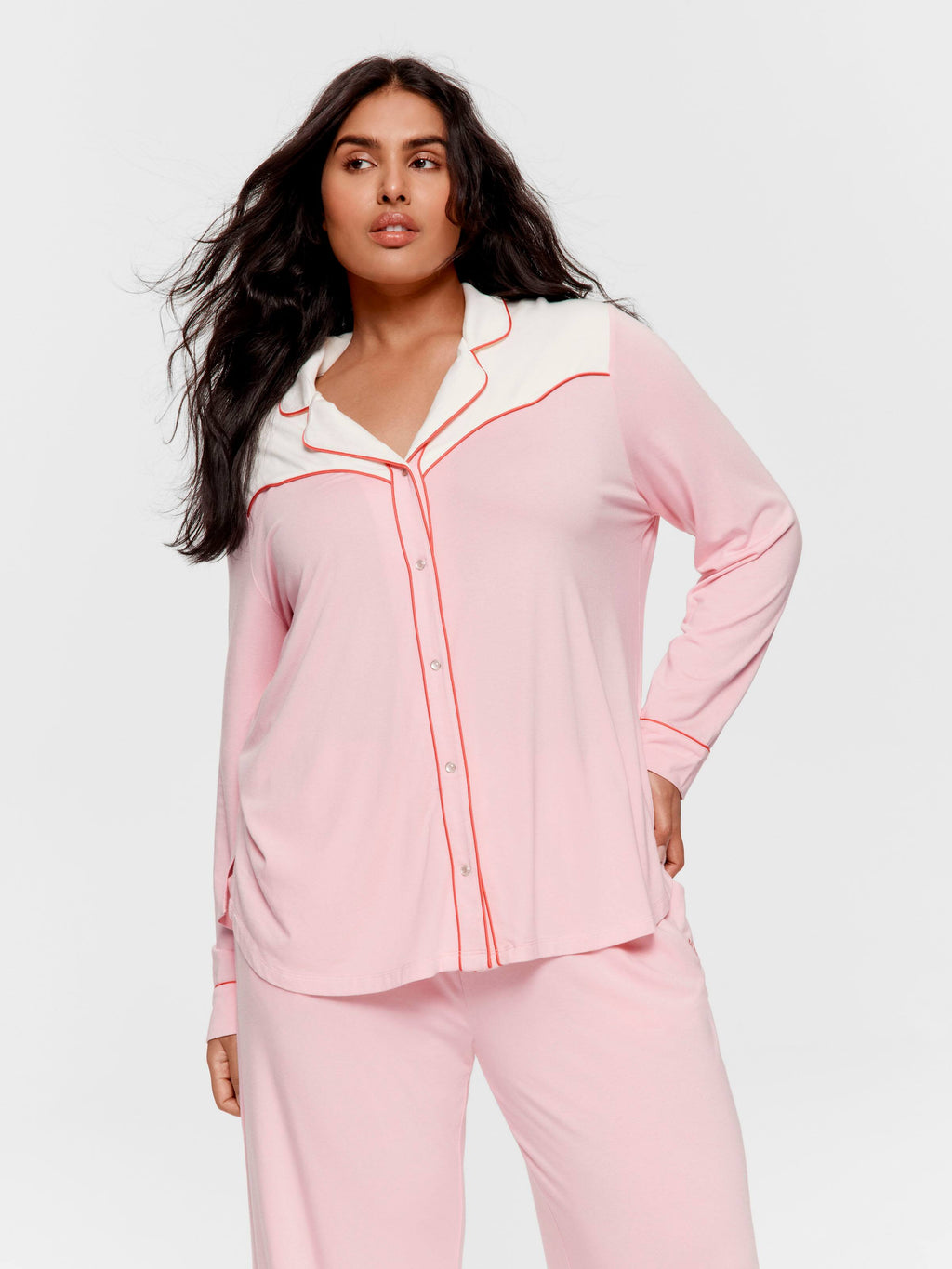 P.A. Plus Western Bamboo Jersey Long Sleeve Shirt