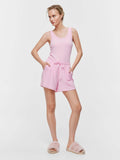 Pink Marle Soft Waffle Mid Short