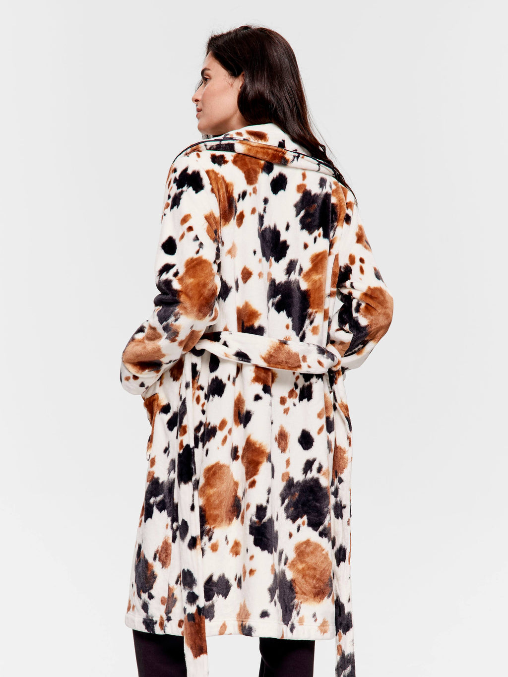 Cow Print Gown