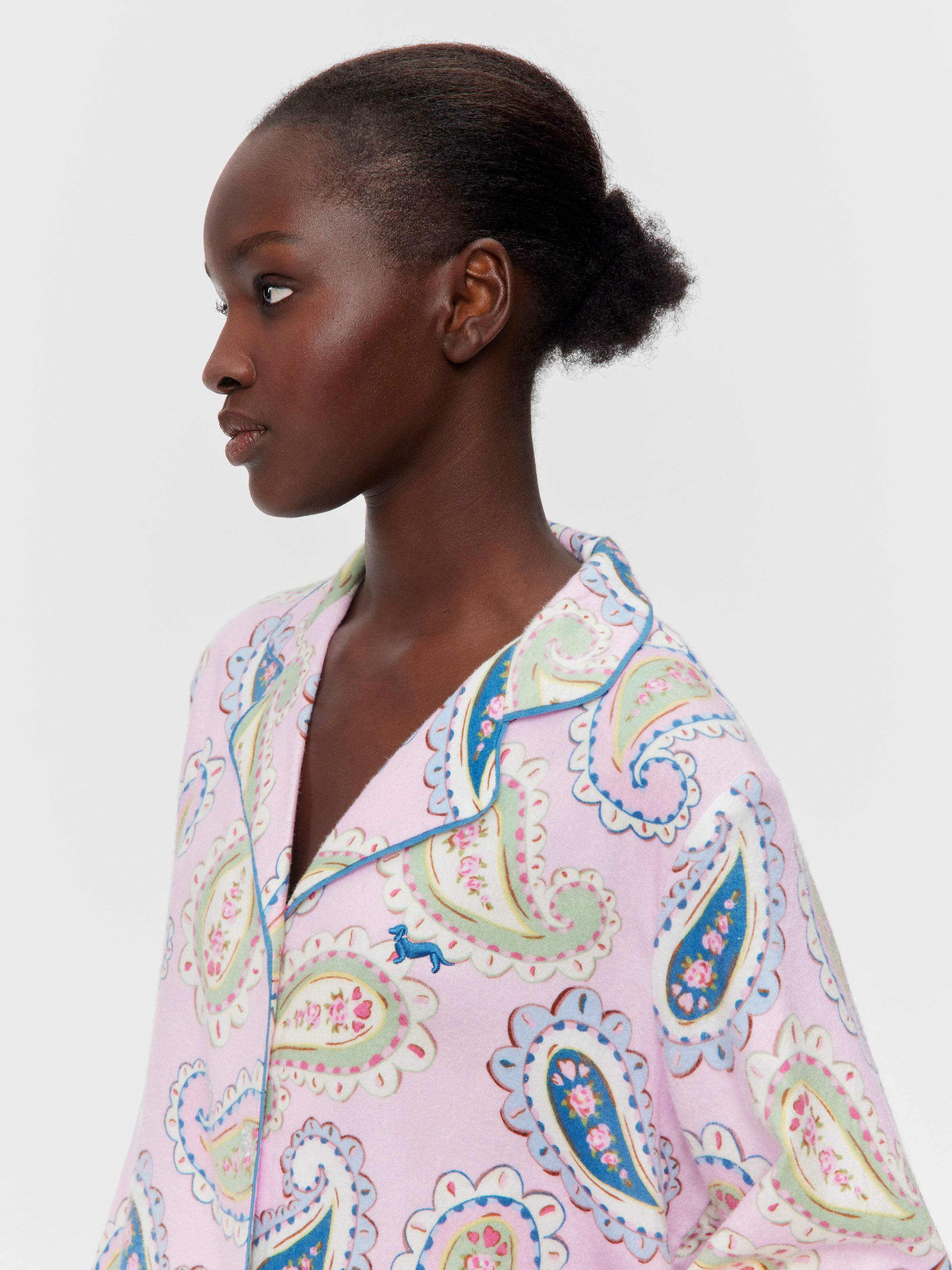 Cowgirl Paisley Bamboo Flannelette Classic Pj Set