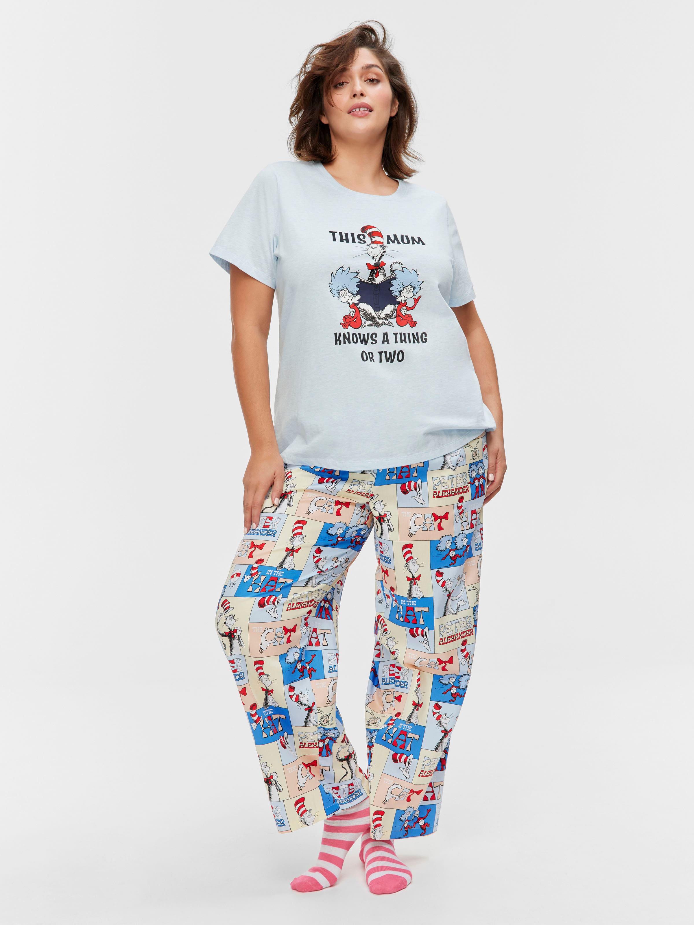 P.A. Plus Dr Seuss Mum Knows A Thing Or Two 100% Cotton Tee
