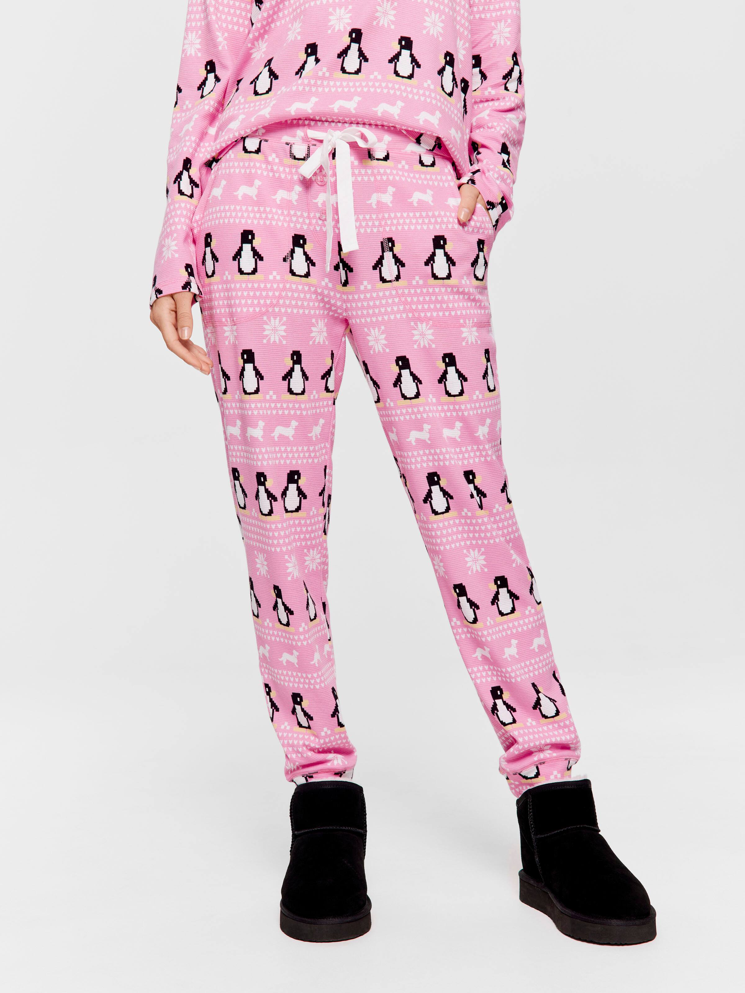Penguin Waffle Easy Pj Pant