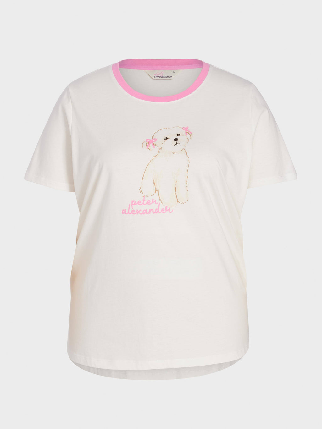 P.A. Plus Maltese Dog 100% Cotton Tee
