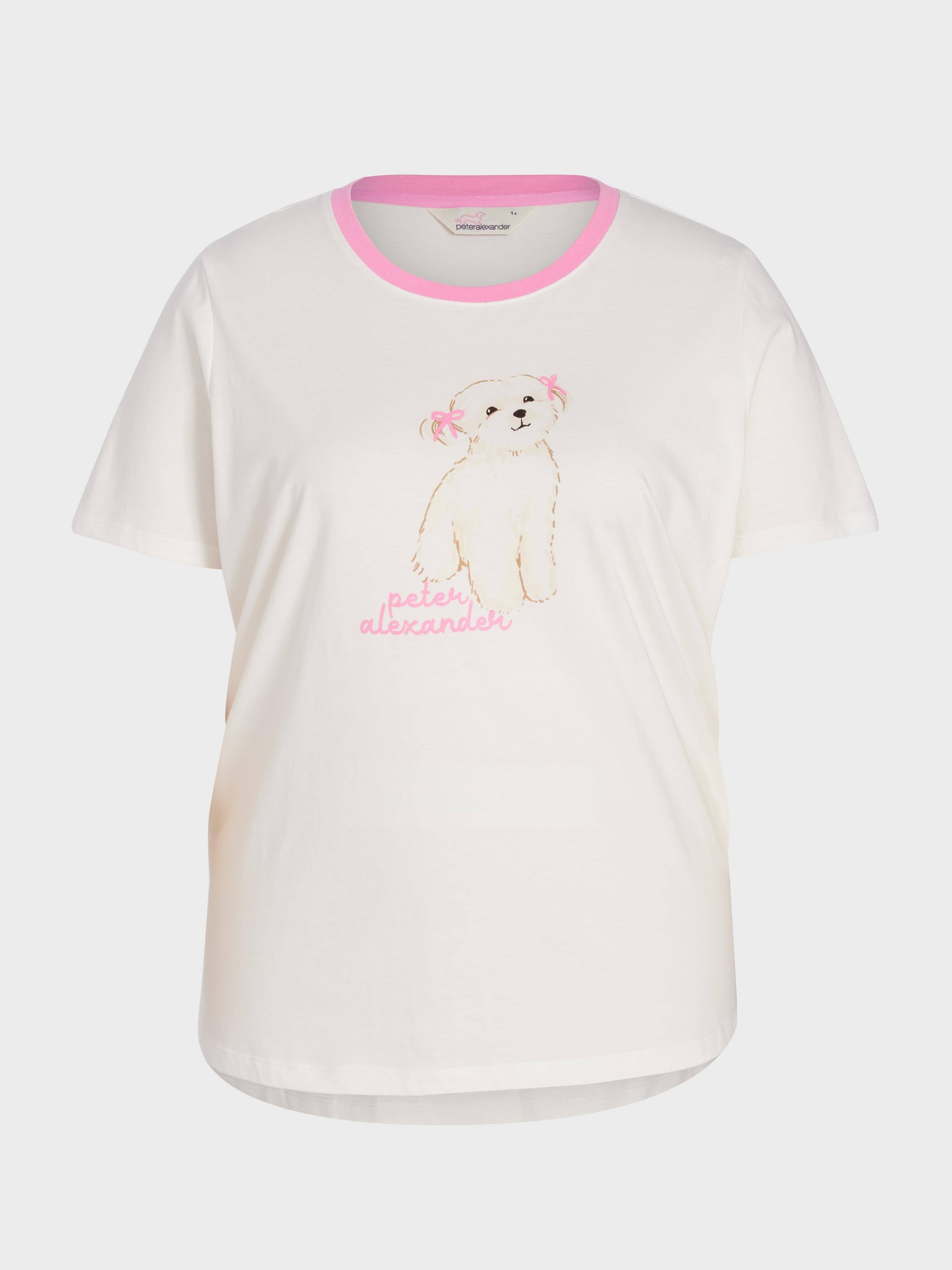 P.A. Plus Maltese Dog 100% Cotton Tee