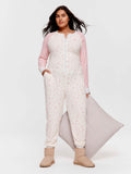 P.A. Plus Waffle Contrast Print Onesie