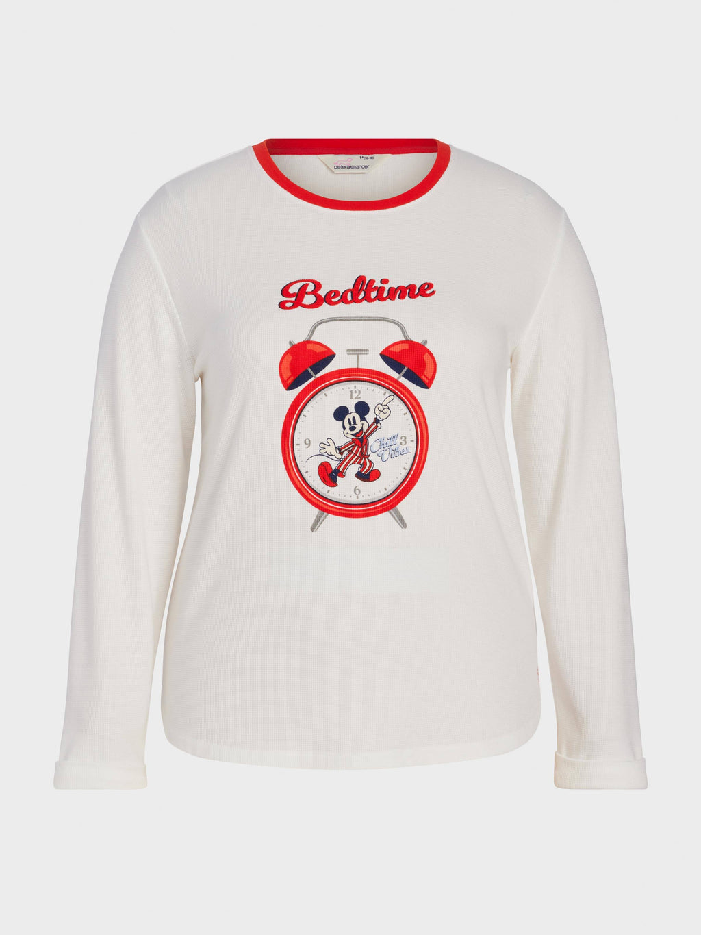 P.A. Plus Wake Up  Waffle Long Sleeve Top