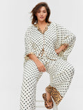 P.A. Plus Leopard Spot Long Wide Fashion Pj Pant