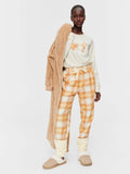 Cowgirl Check Bamboo Flannelette Legwarmer Pj Pant