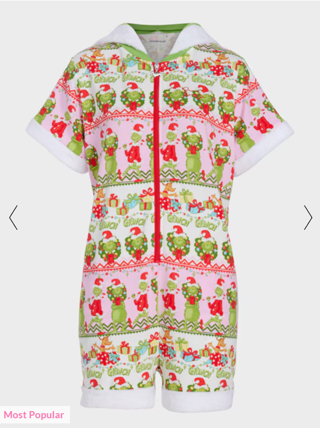 The Grinch Fair Isle Onesie