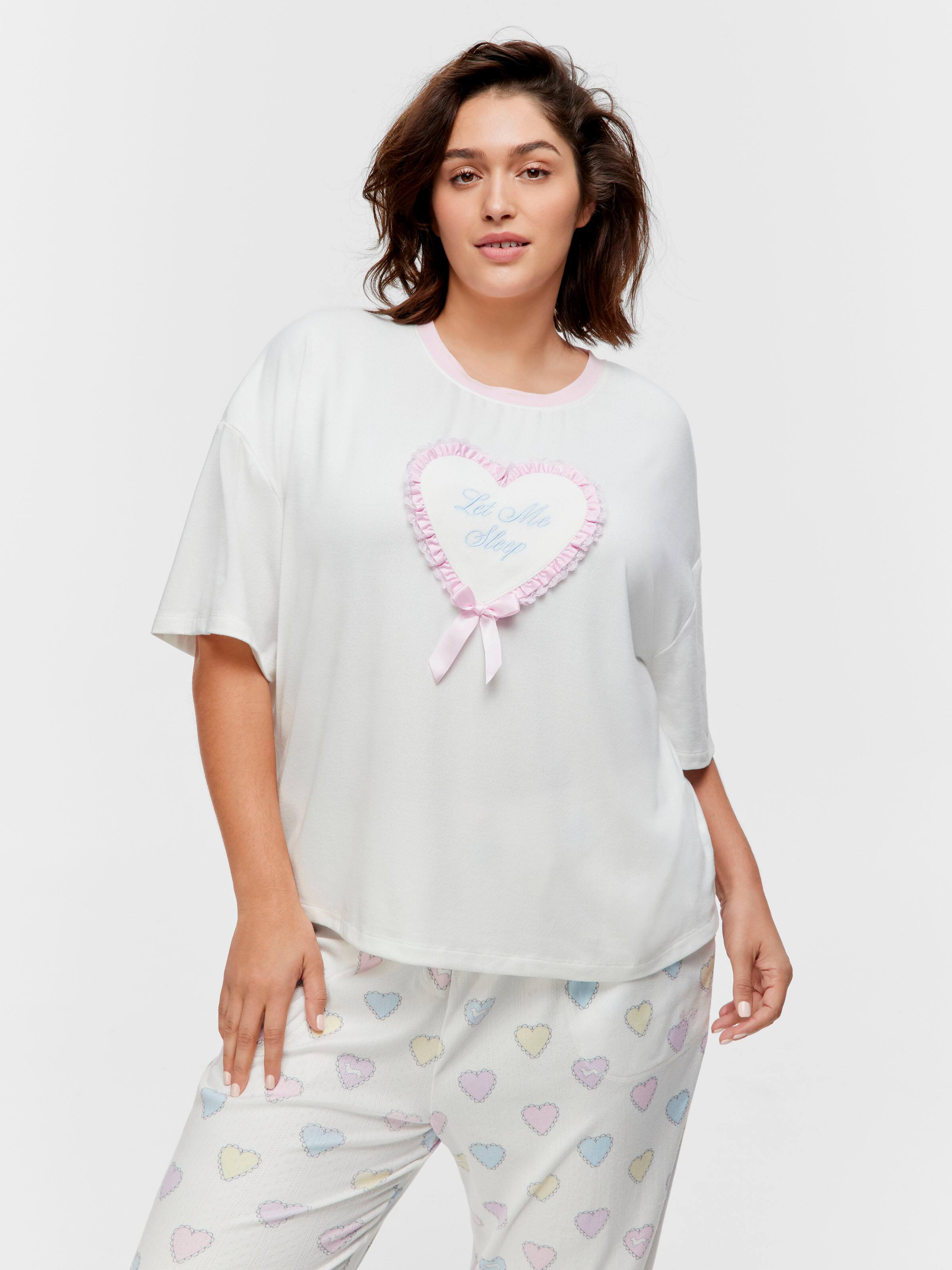 P.A. Plus Let Me Sleep Plush Oversized Tee