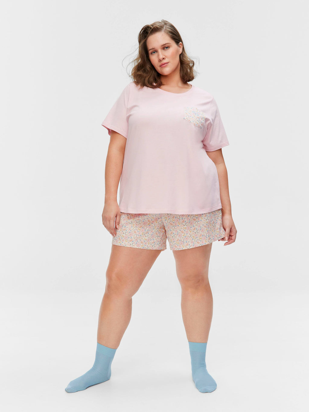 P.A. Plus Floral Pocket Tee
