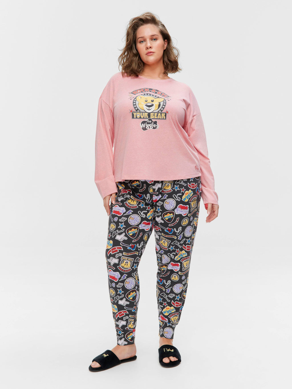 P.A. Plus The Wiggles Rock-A-Bye Bear Long Sleeve Top