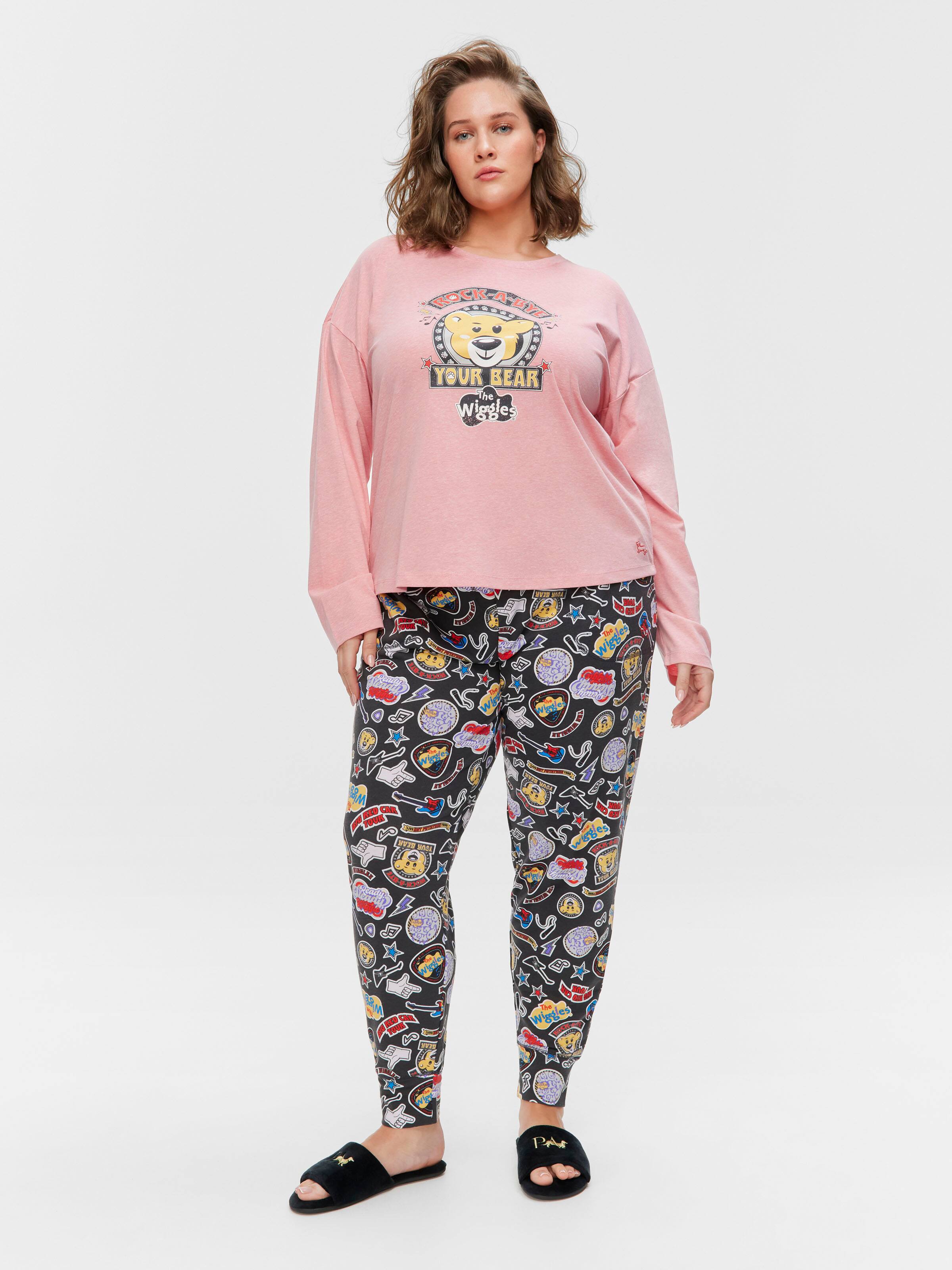 P.A. Plus The Wiggles Rock-A-Bye Bear Long Sleeve Top
