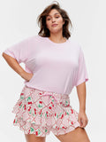 P.A. Plus Cherry On Top Mini Ruffle Short
